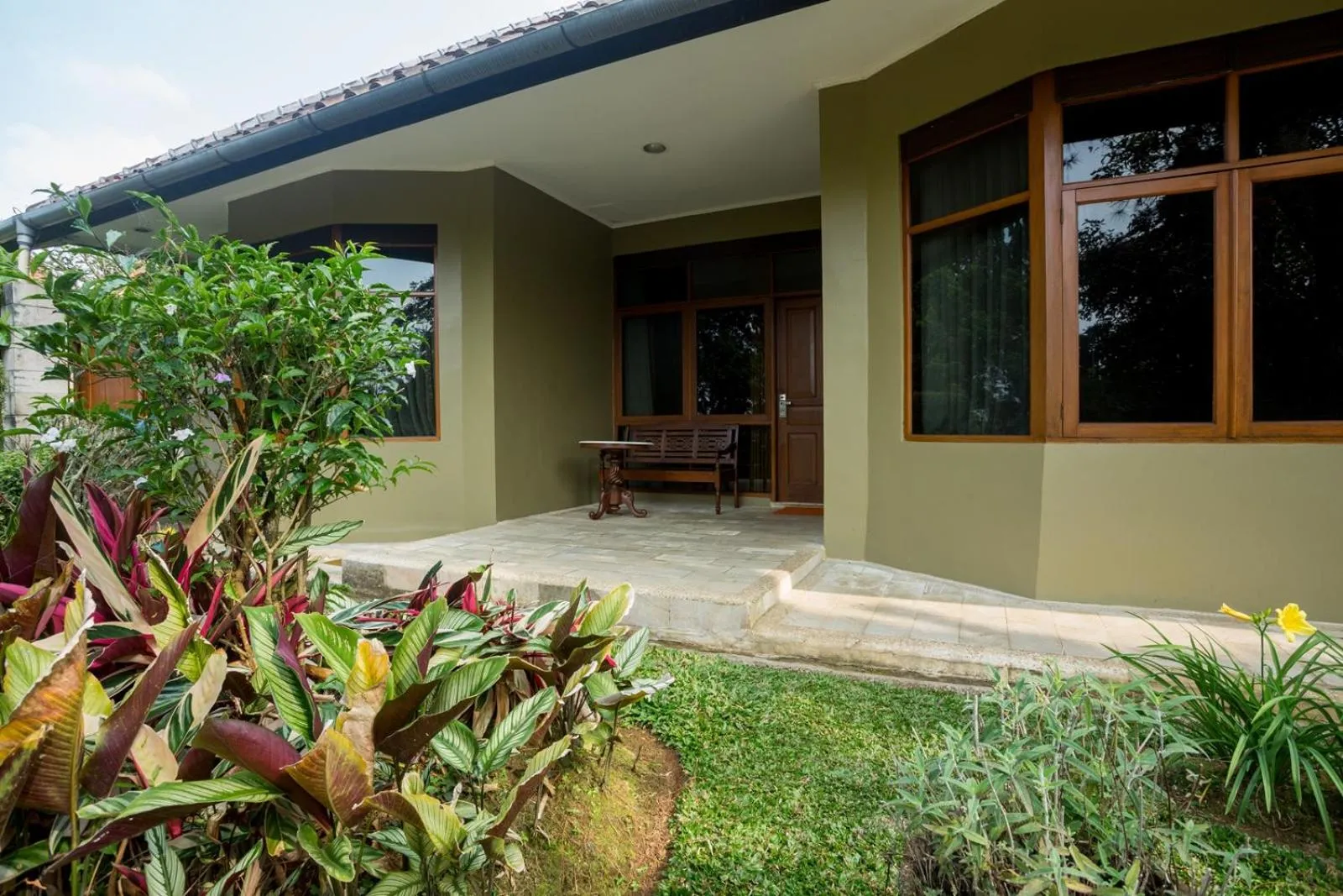 Garden view in Gracia Spa Resort Hotel