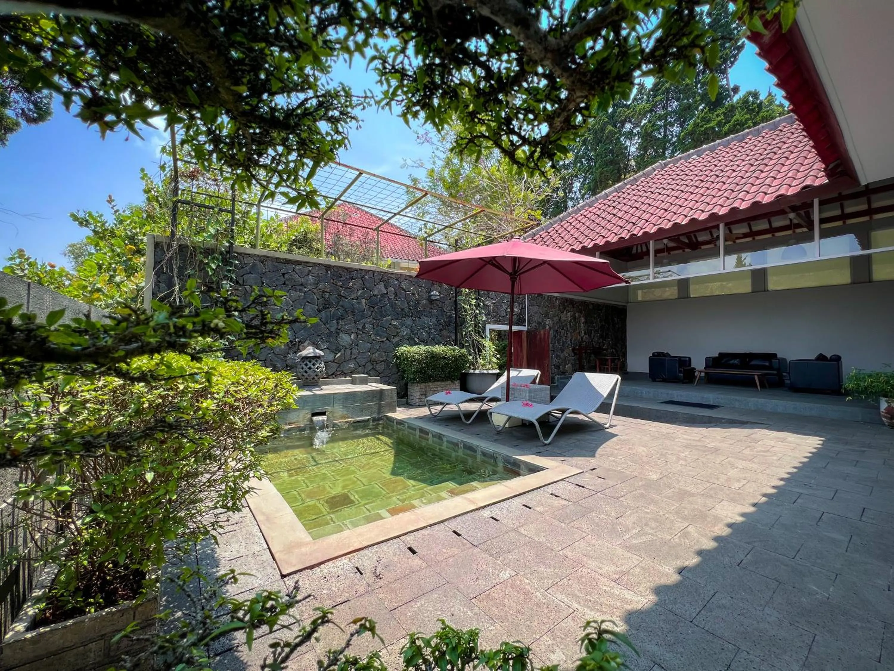 Pool view in Gracia Spa Resort Hotel