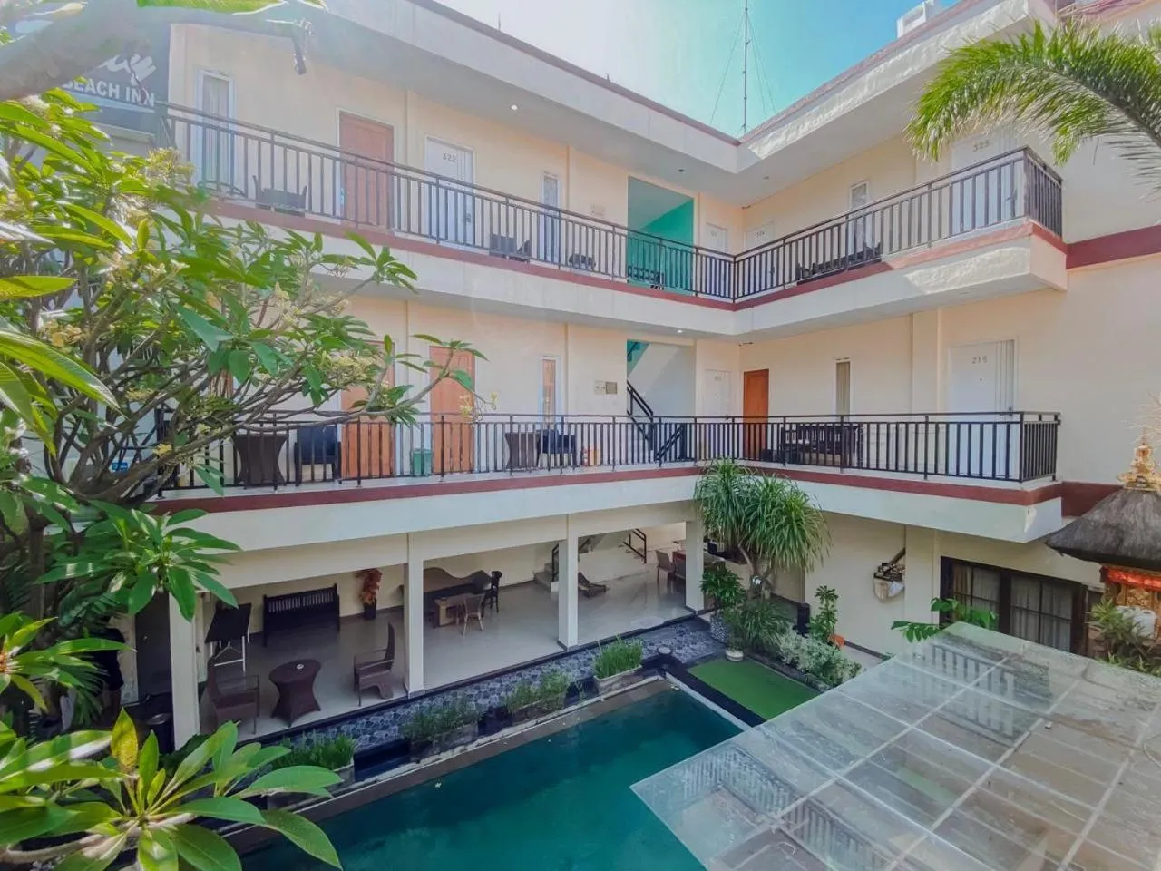 Property building in Dedy Beach Inn