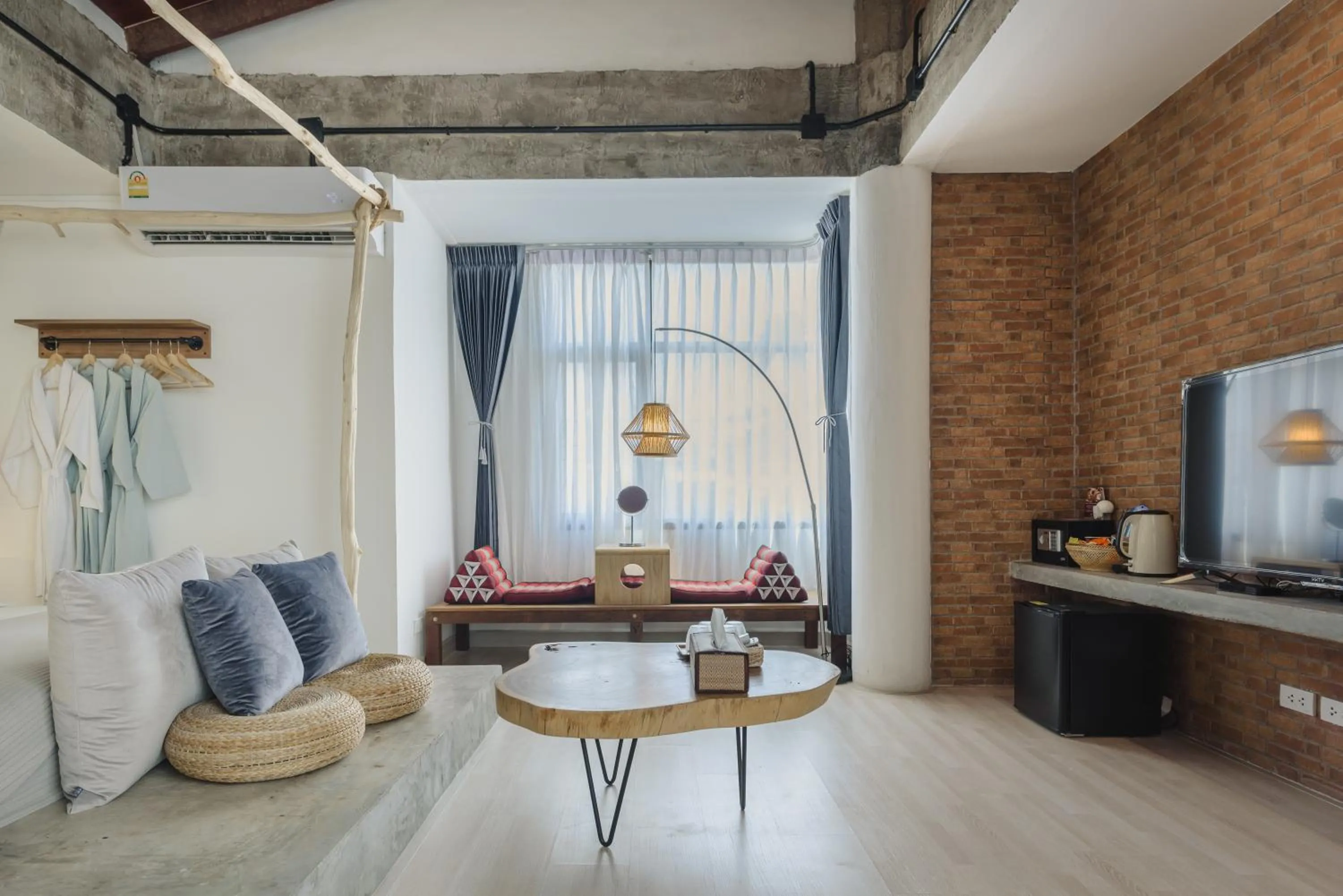 Decorative detail in YOLO Bangkok Boutique Hotel