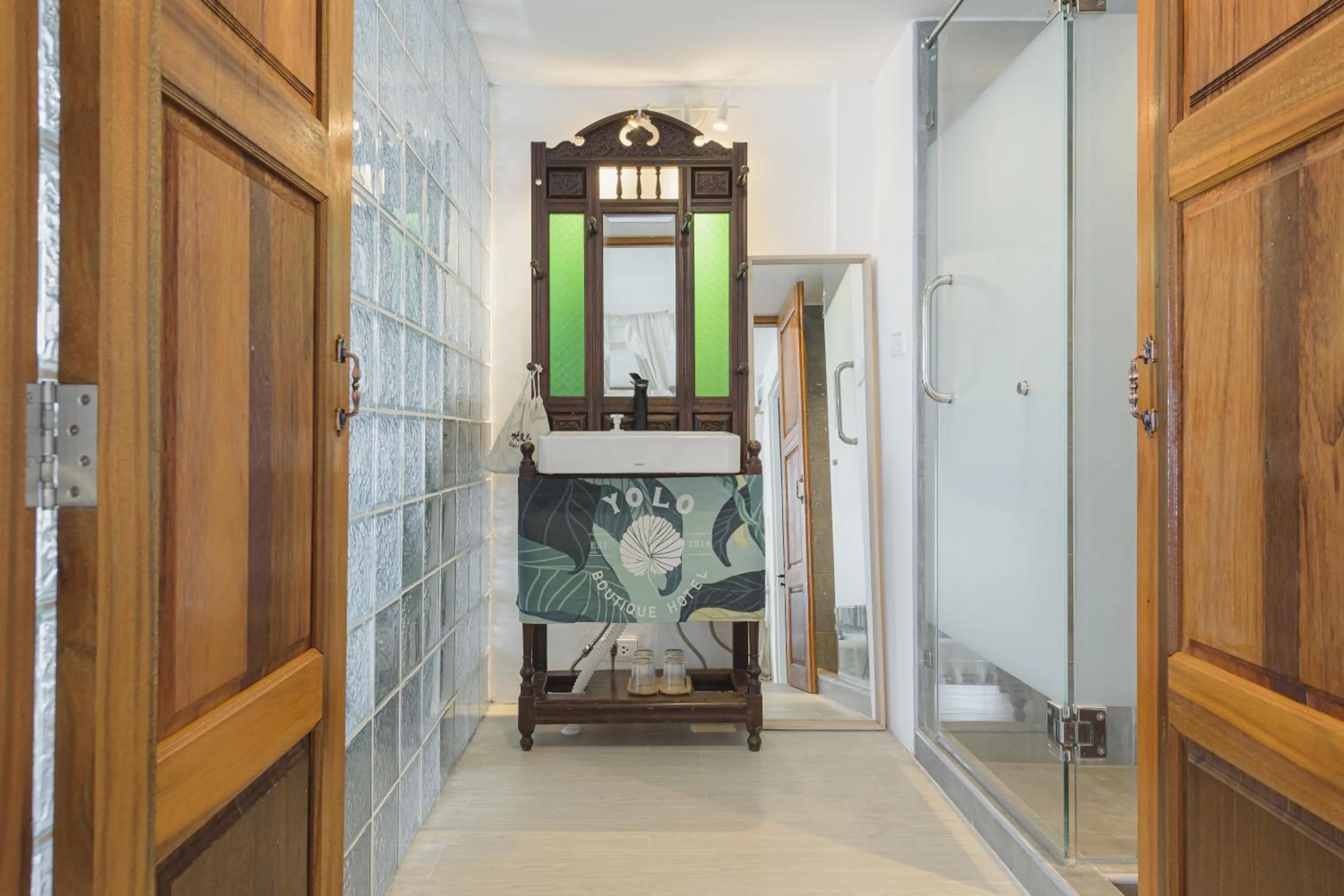 Bathroom in YOLO Bangkok Boutique Hotel