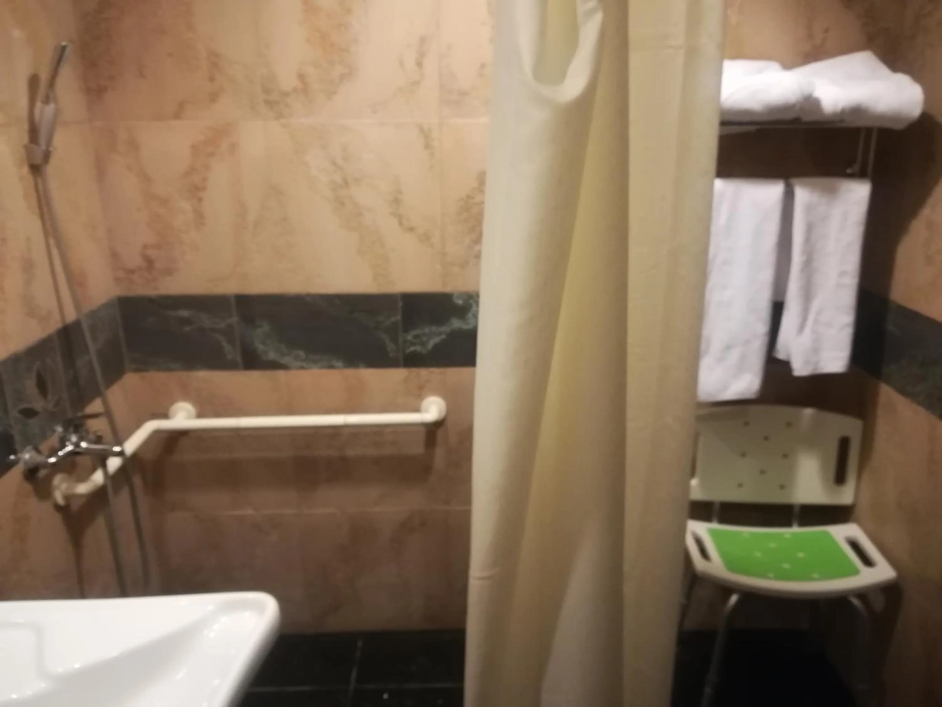 Bathroom in Ramada by Wyndham Brasov