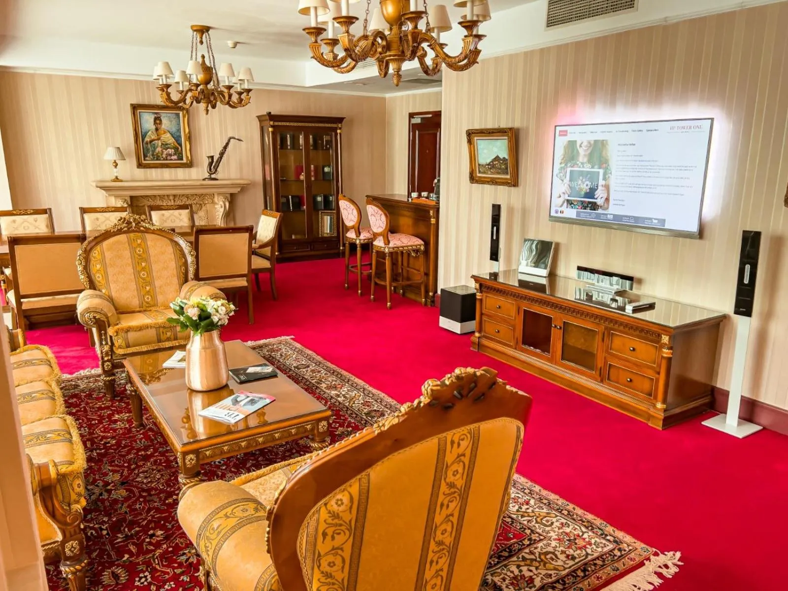 Seating Area in Ramada by Wyndham Brasov