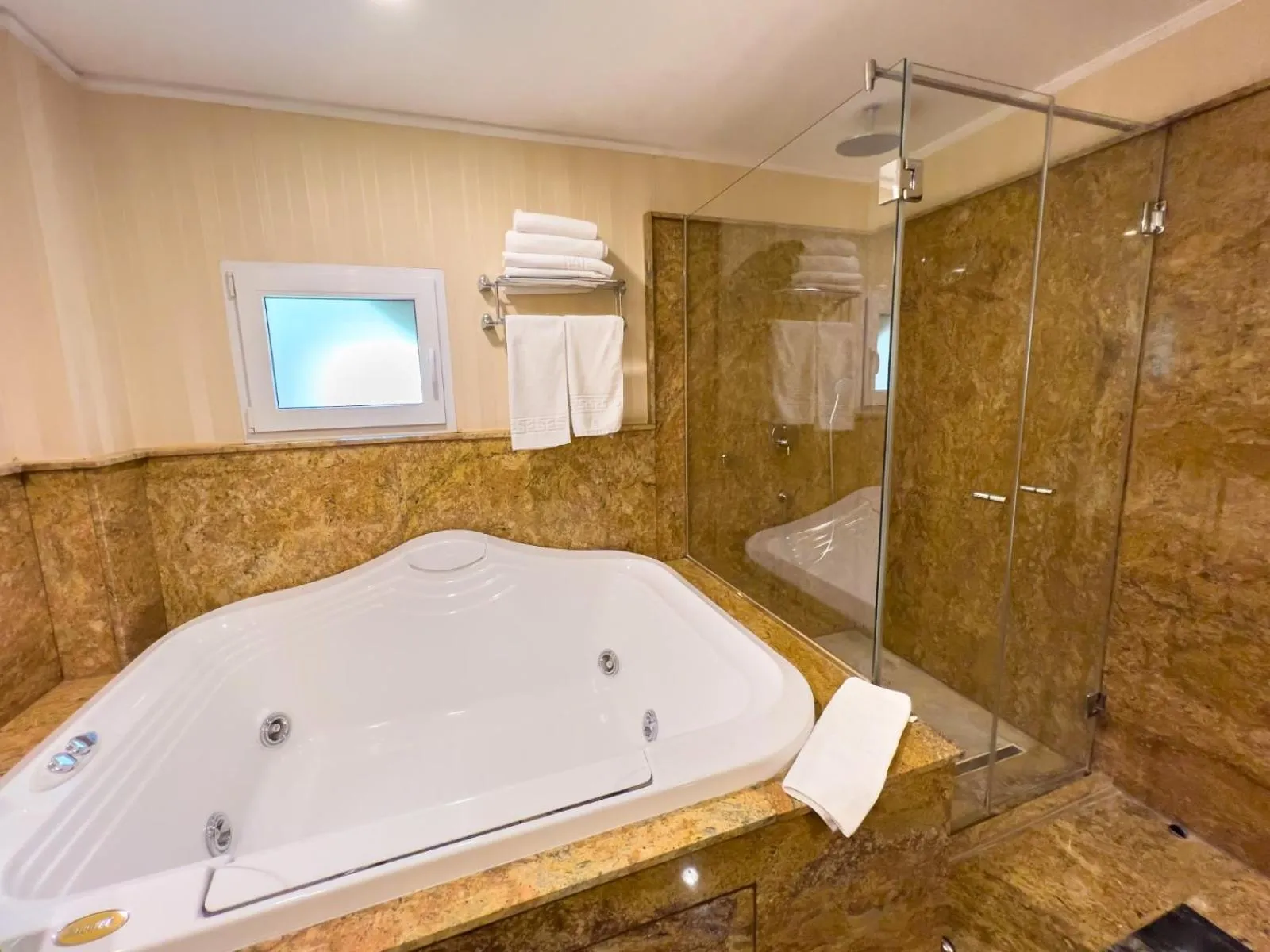 Bathroom in Ramada by Wyndham Brasov