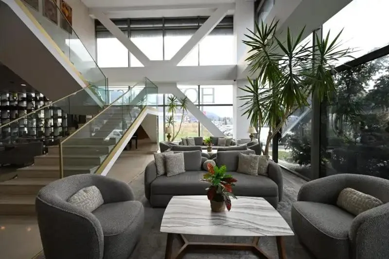 Lounge or bar in Hotel HP Tower One Brasov