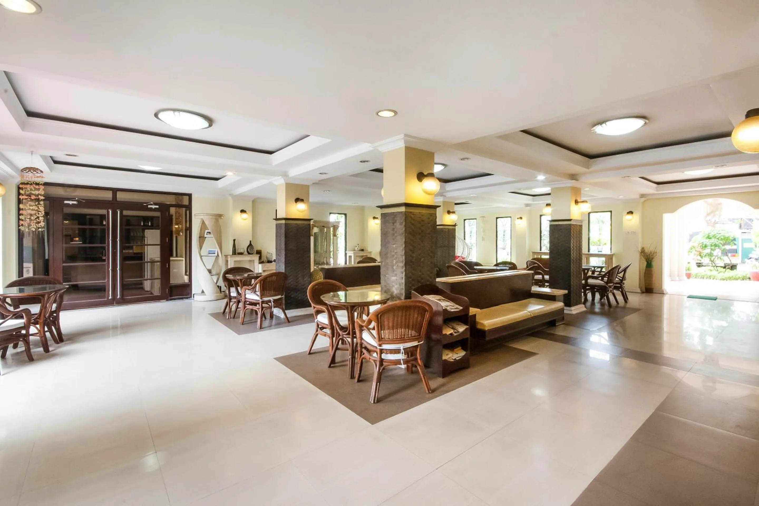 Seating area in Cebu Hilltop Hotel