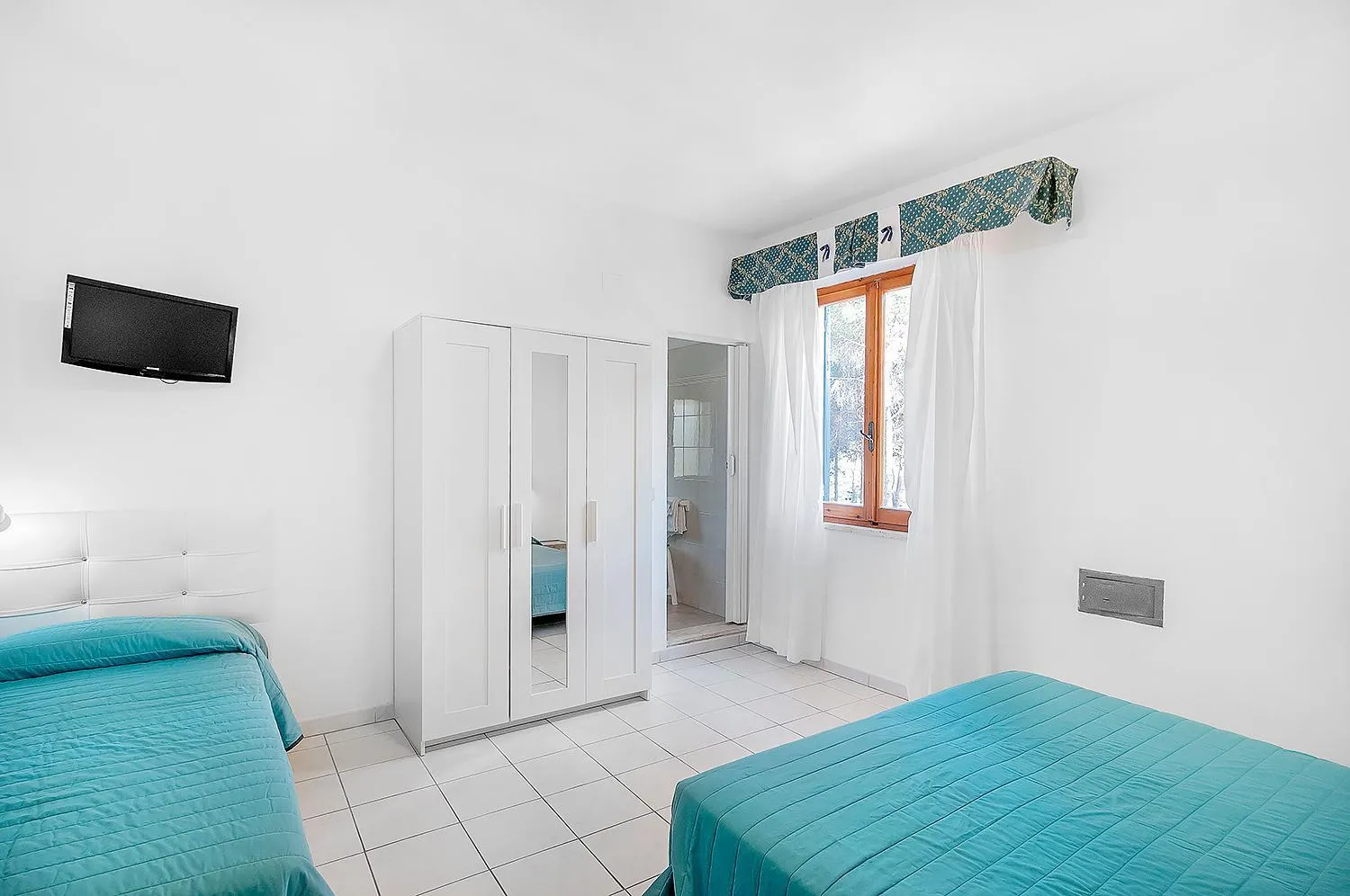 Bedroom, Bed in Hotel Giardino