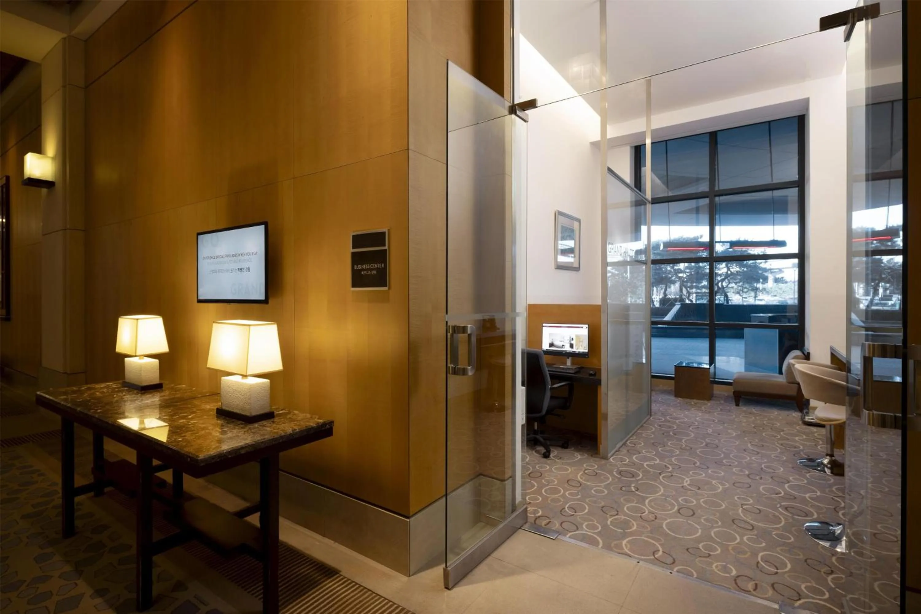 Lobby or reception in Grand Hyatt Incheon