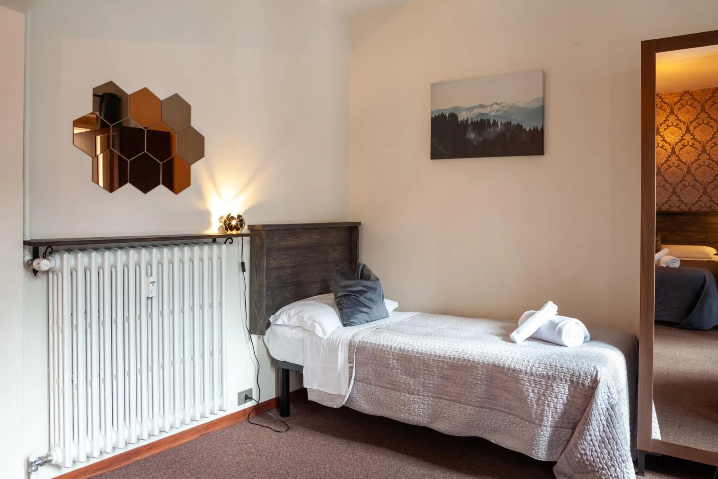 Bedroom in Pensione Bianca