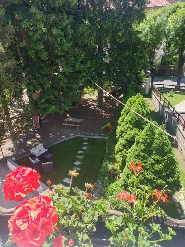 Garden view in Pensione Bianca