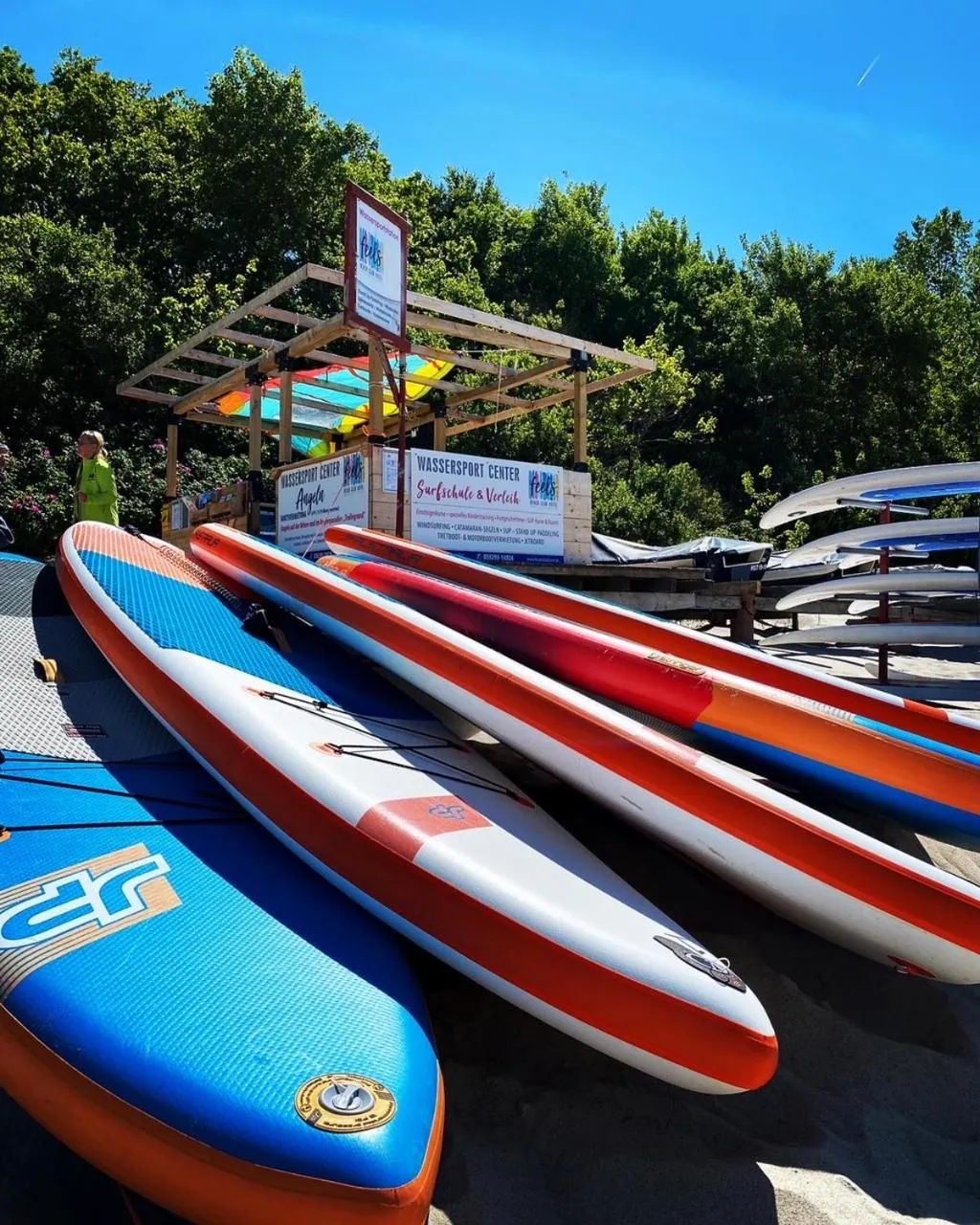 Windsurfing in feels Beach Club Hotel