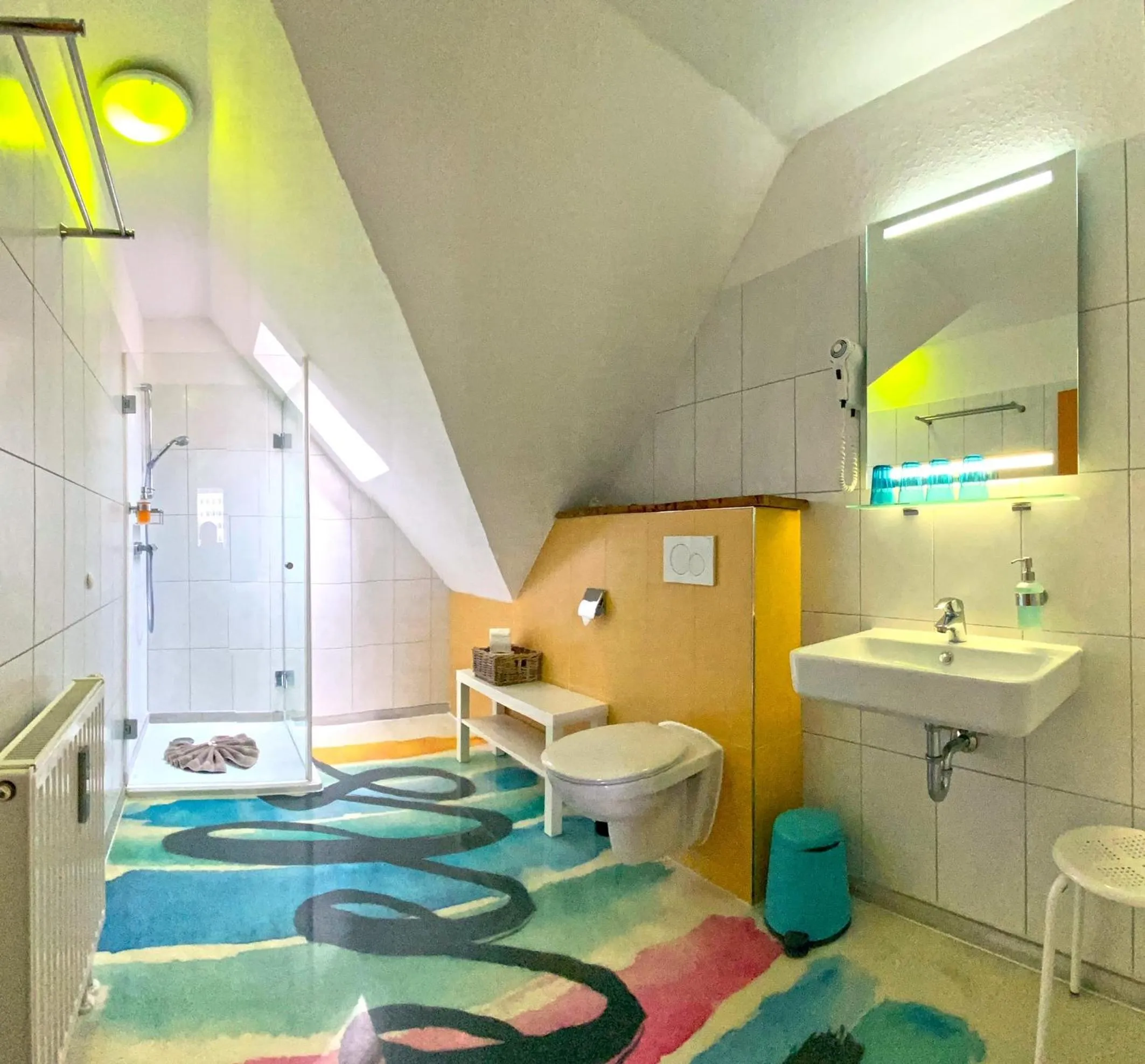 Bathroom in feels Beach Club Hotel