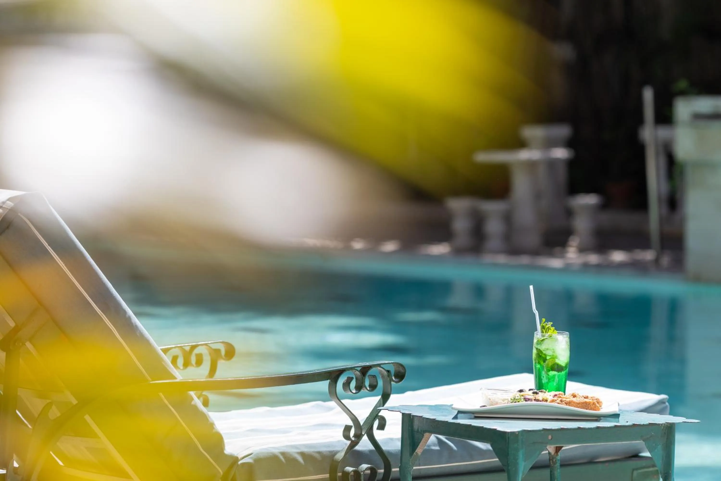 Pool view in Sunny Garden