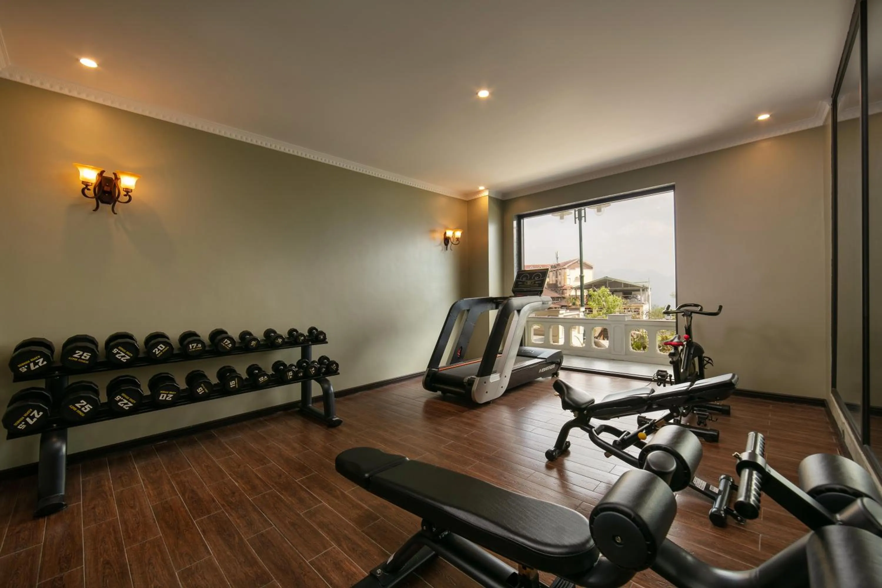 Fitness centre/facilities in Pistachio Hotel Sapa