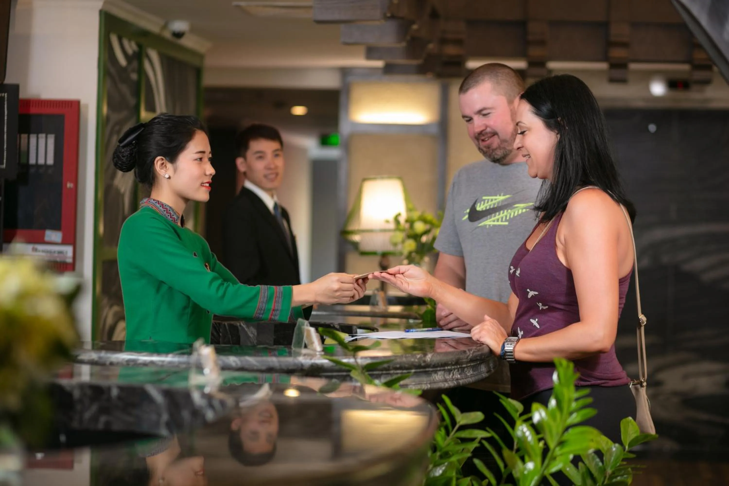 Staff in Pistachio Hotel Sapa