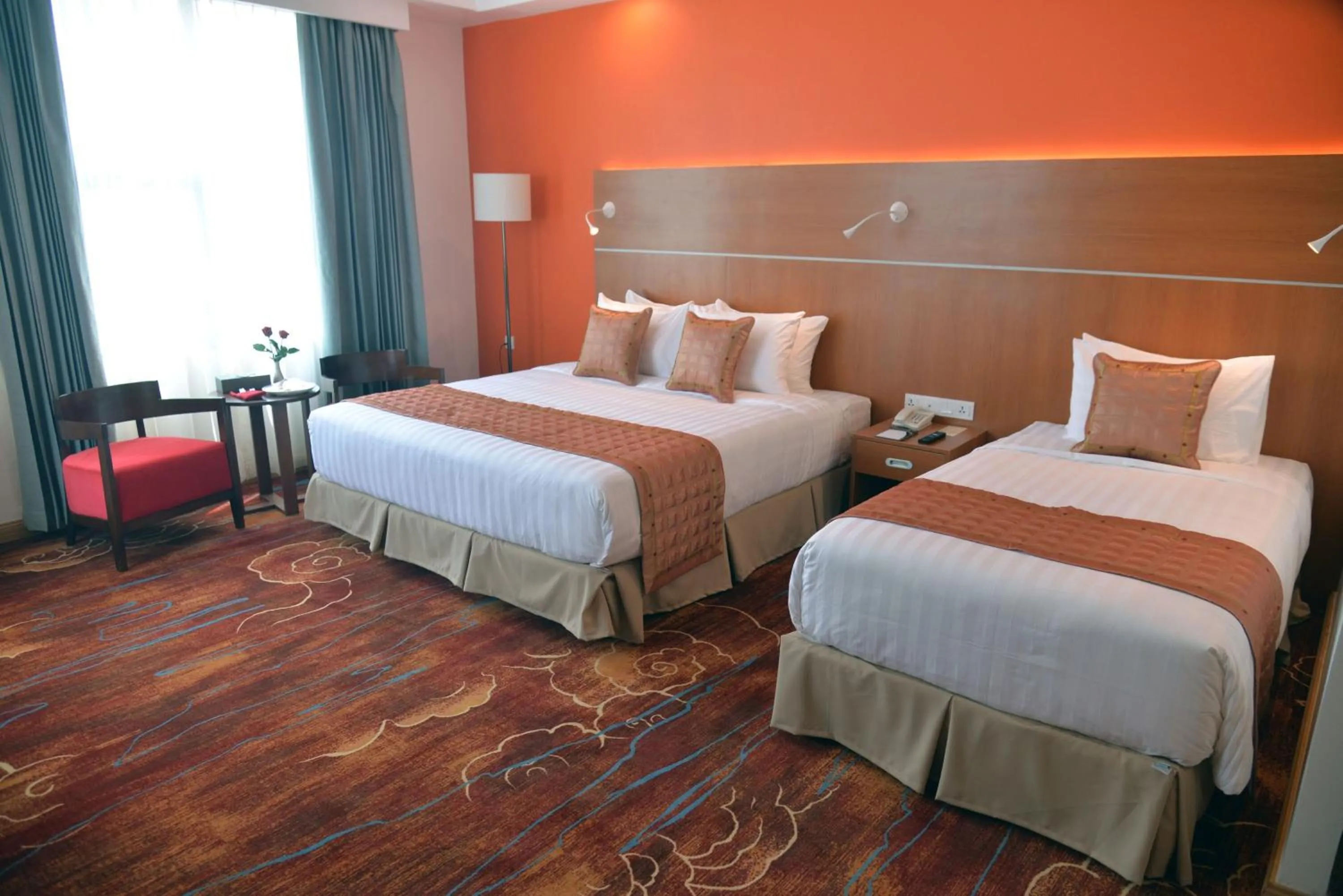 Bed in Ritz Grand Hotel Mandalay