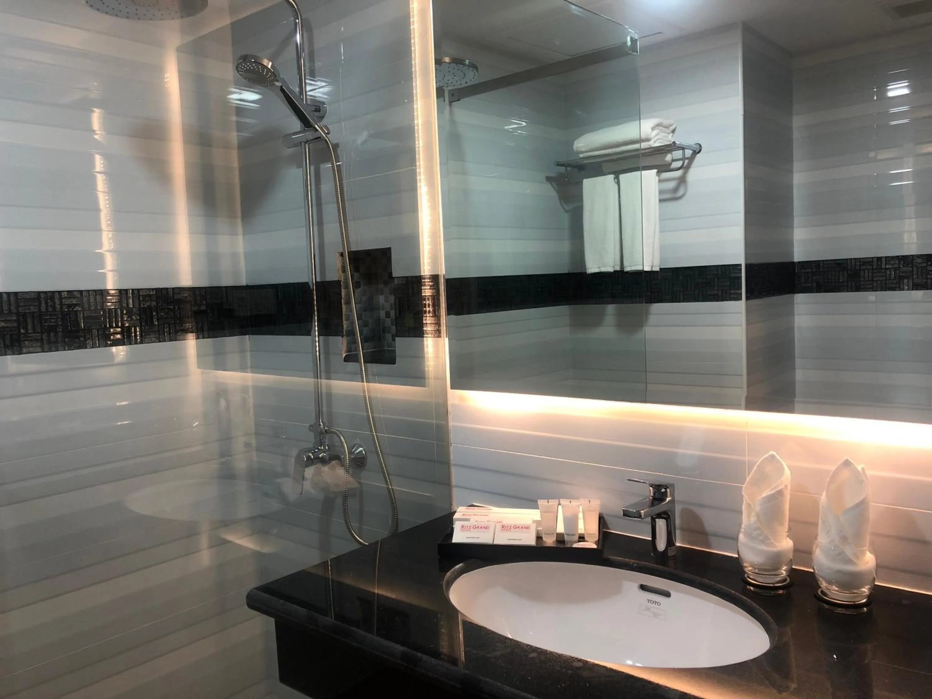 Bathroom in Ritz Grand Hotel Mandalay