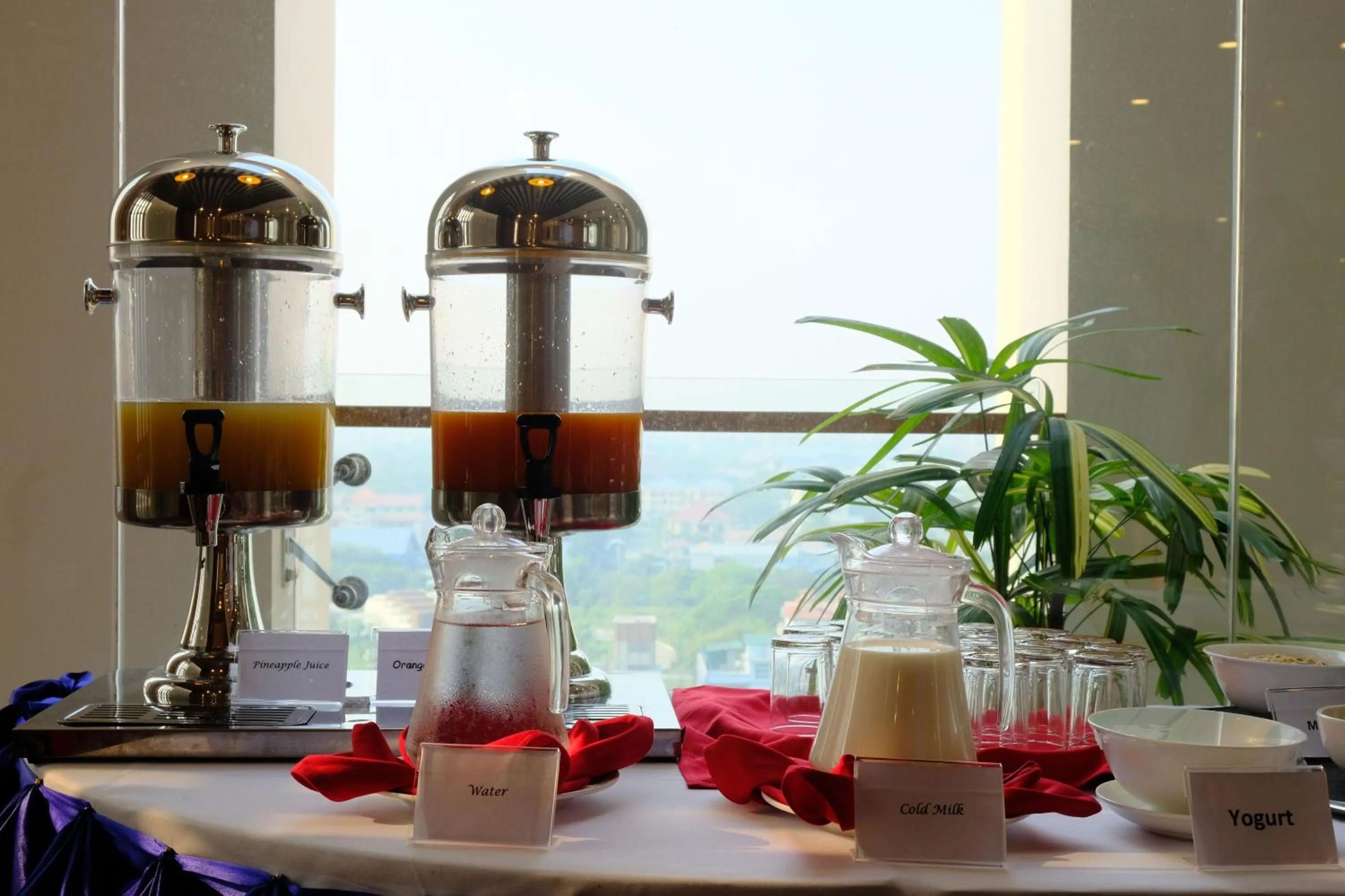 Breakfast in Ritz Grand Hotel Mandalay