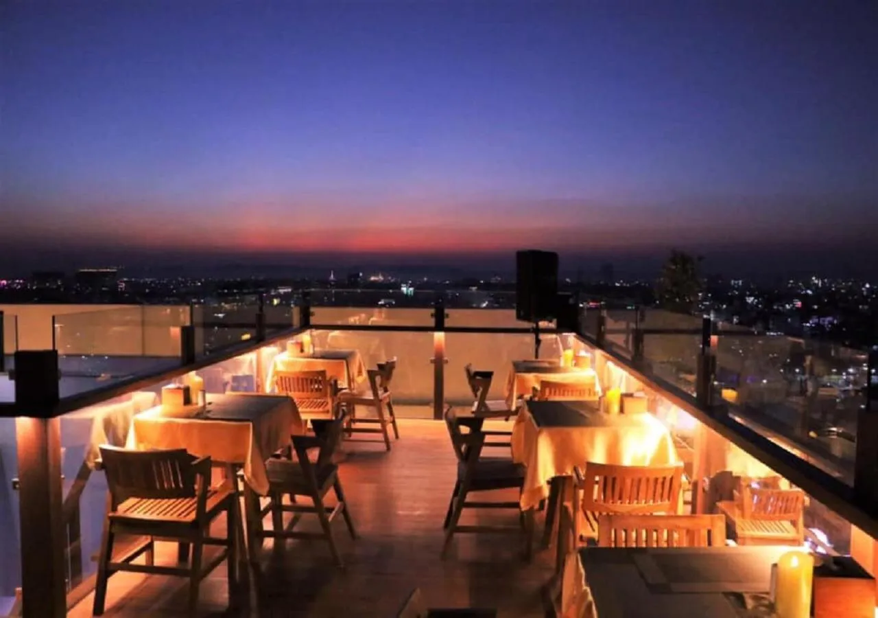 City view in Ritz Grand Hotel Mandalay