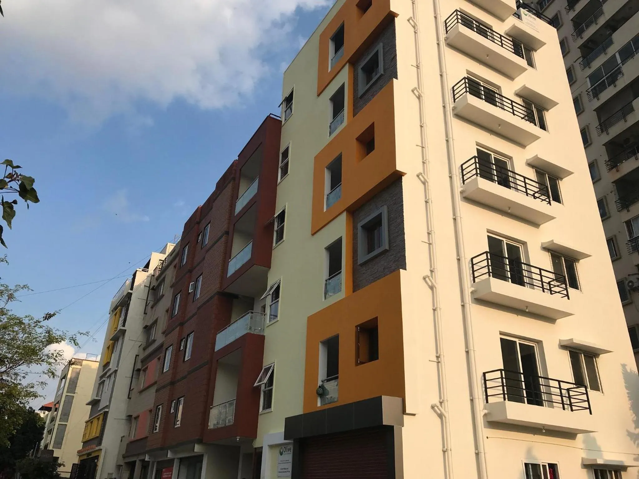 Facade/entrance in Olive Serviced Apartments HSR Layout