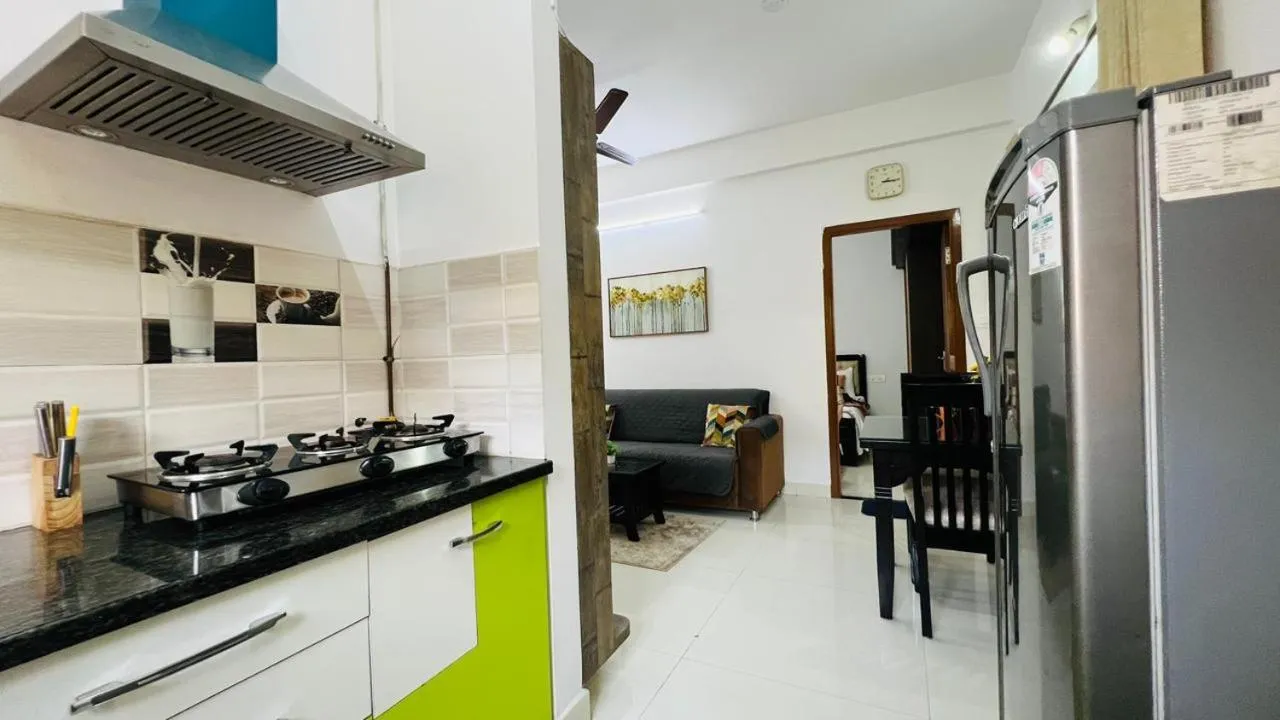 Living room in Olive Serviced Apartments HSR Layout