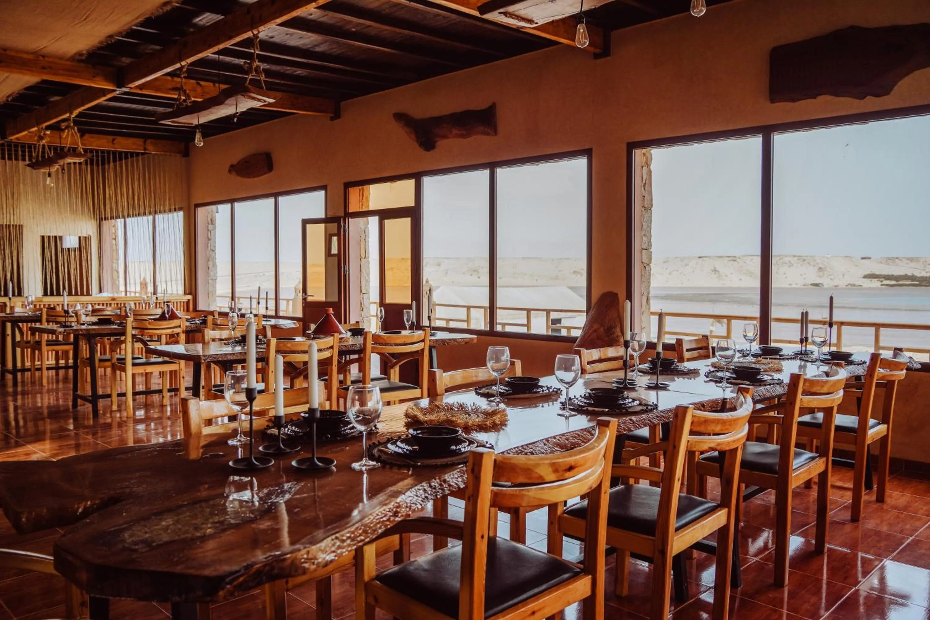 Restaurant/places to eat in North Lagoon Dakhla Kitesurf Spot