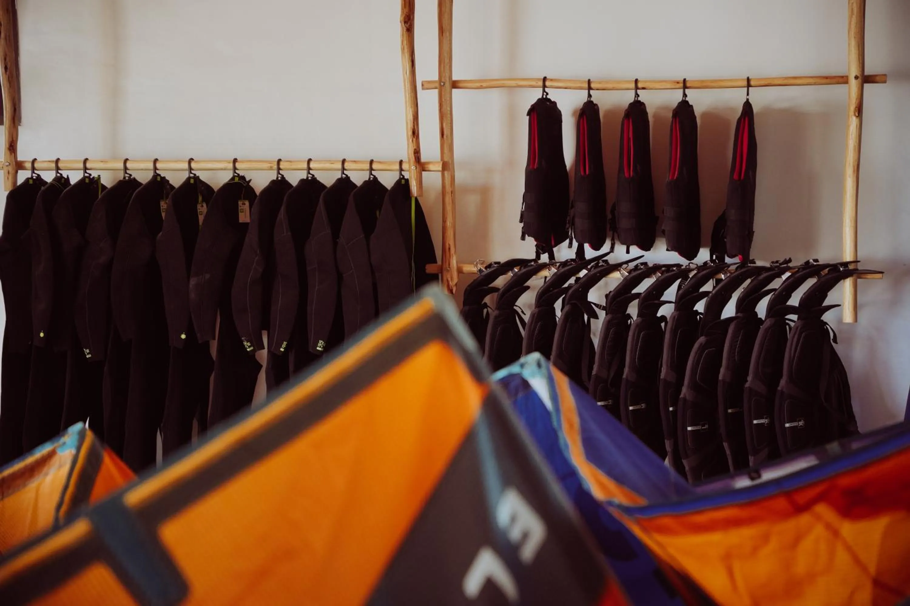wardrobe in North Lagoon Dakhla Kitesurf Spot