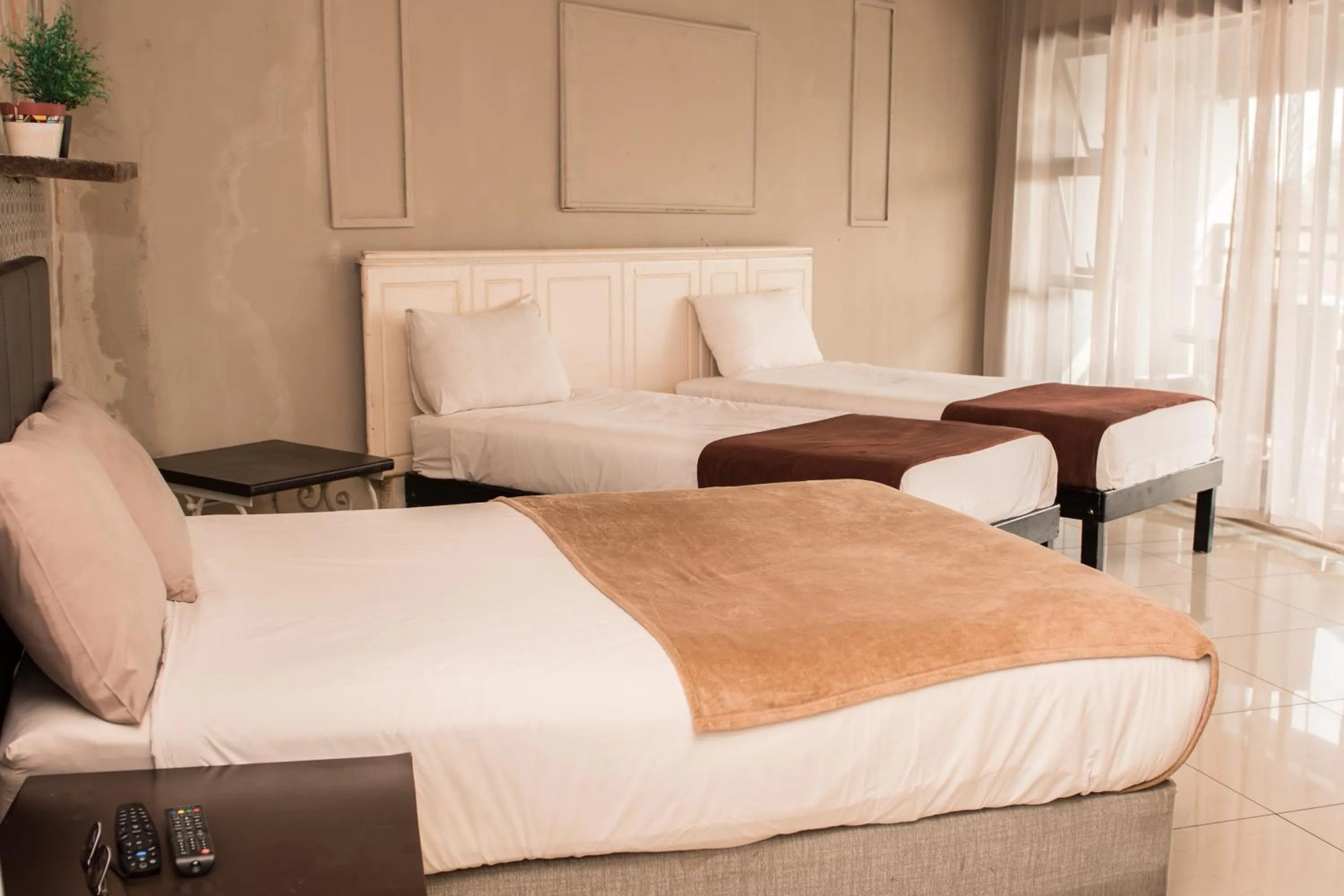 Bed in Mauya Guesthouse