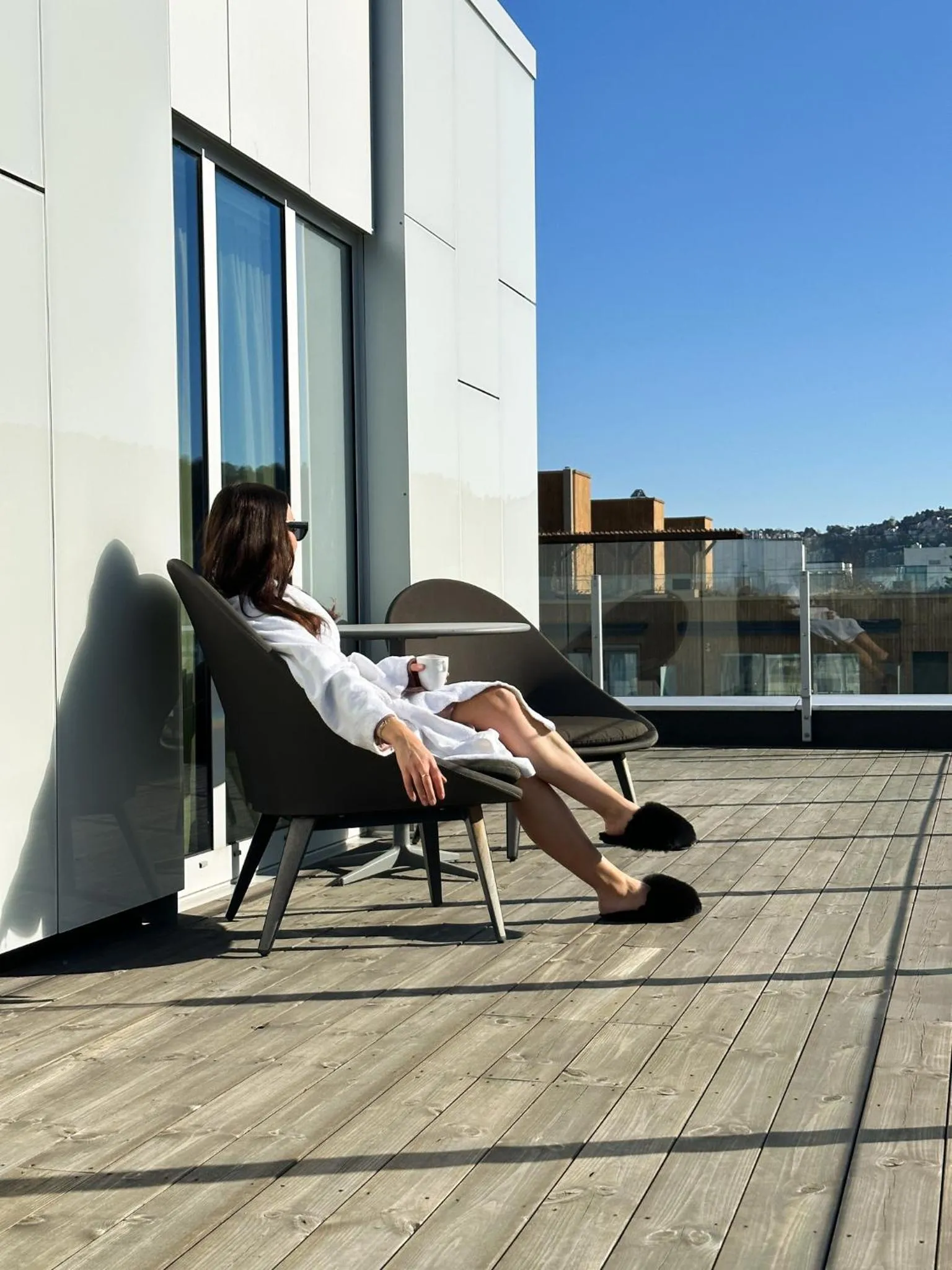 Balcony/Terrace in Clarion Hotel Oslo