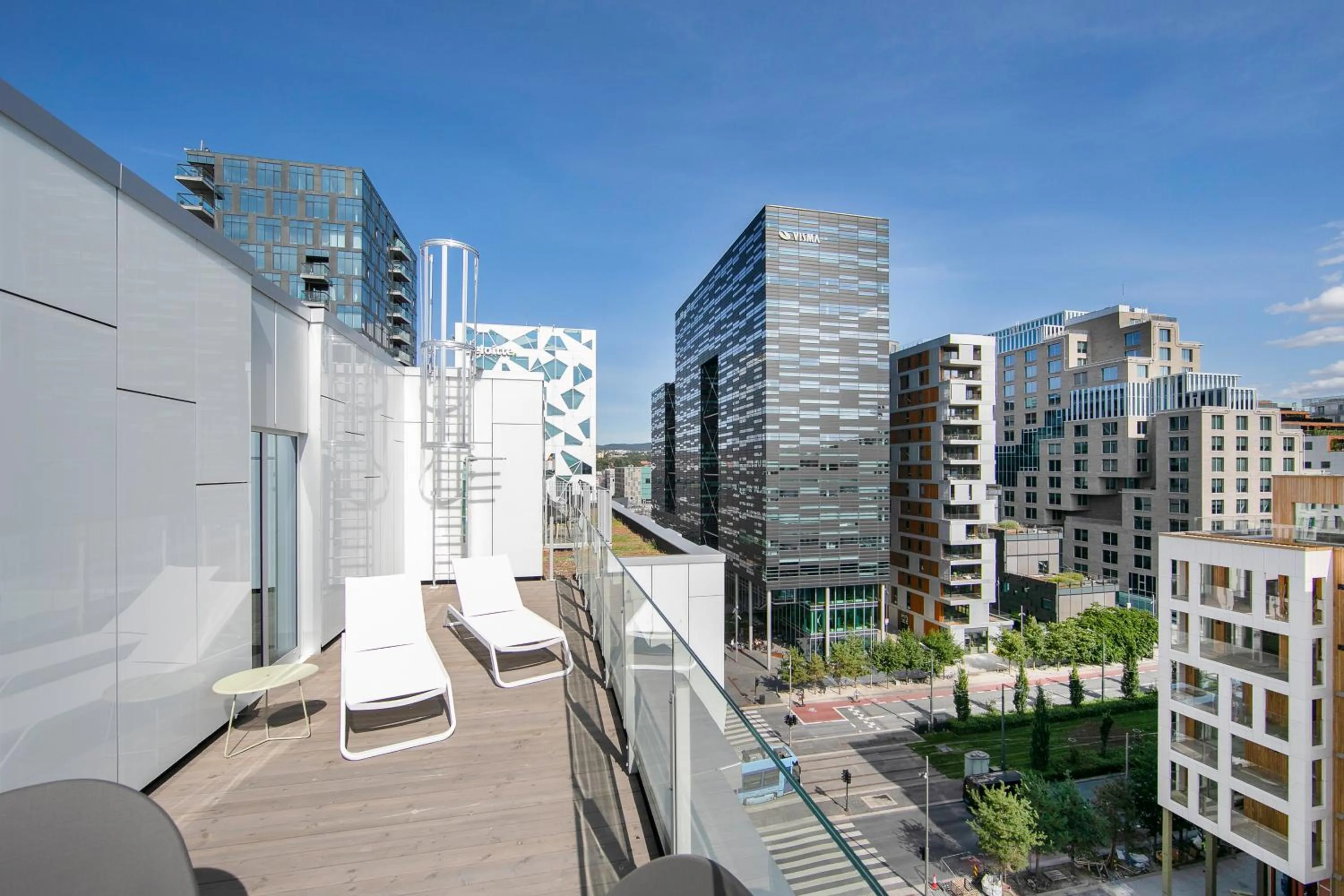 Balcony/Terrace in Clarion Hotel Oslo
