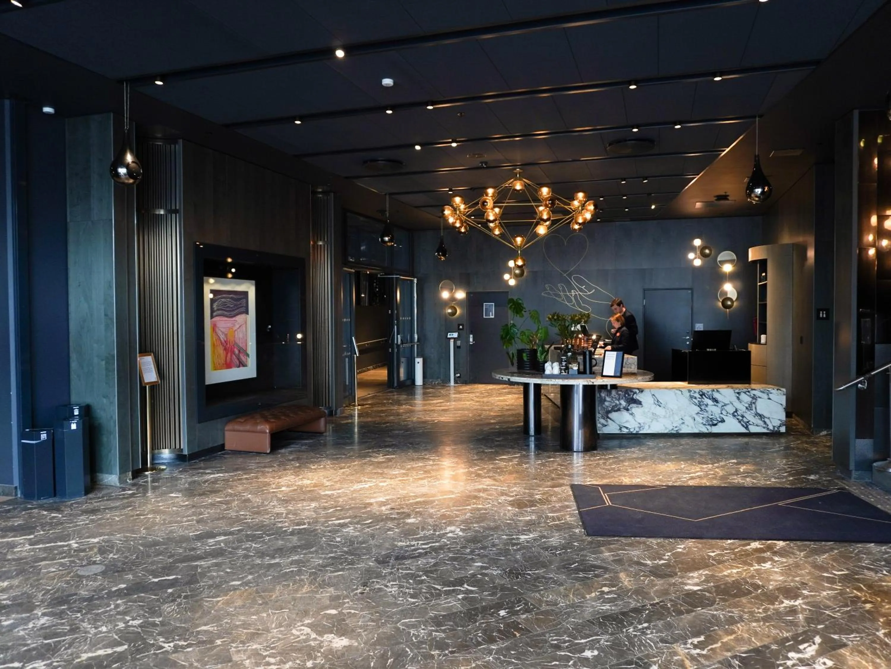 Lobby or reception in Clarion Hotel Oslo