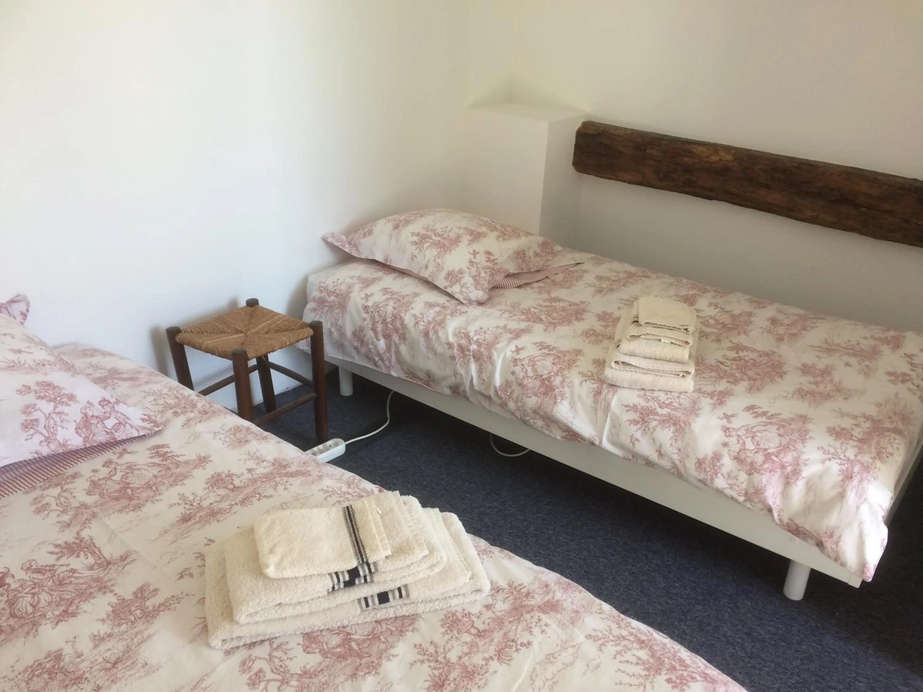 Bed in Chambre D' Hôtes La Lucasserie