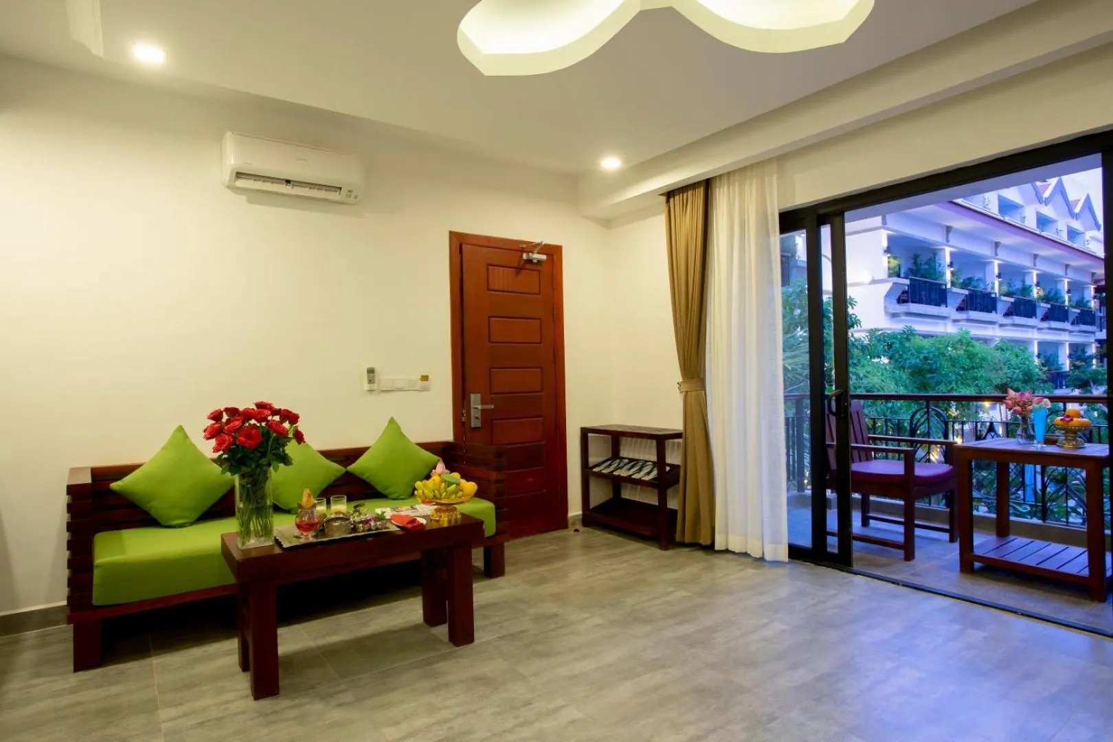 Living room in Khmer Mansion Residence