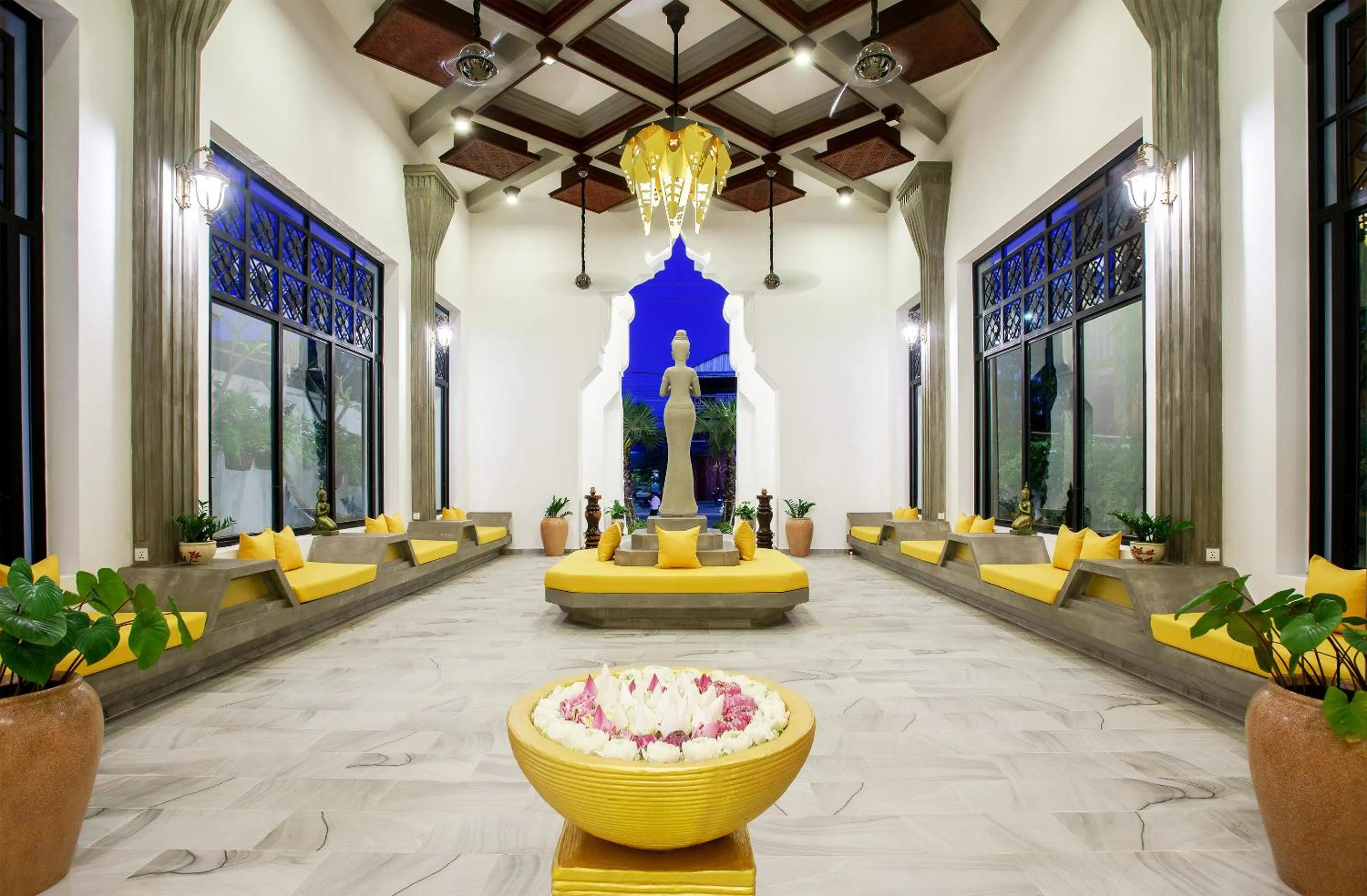 Lobby or reception in Khmer Mansion Residence