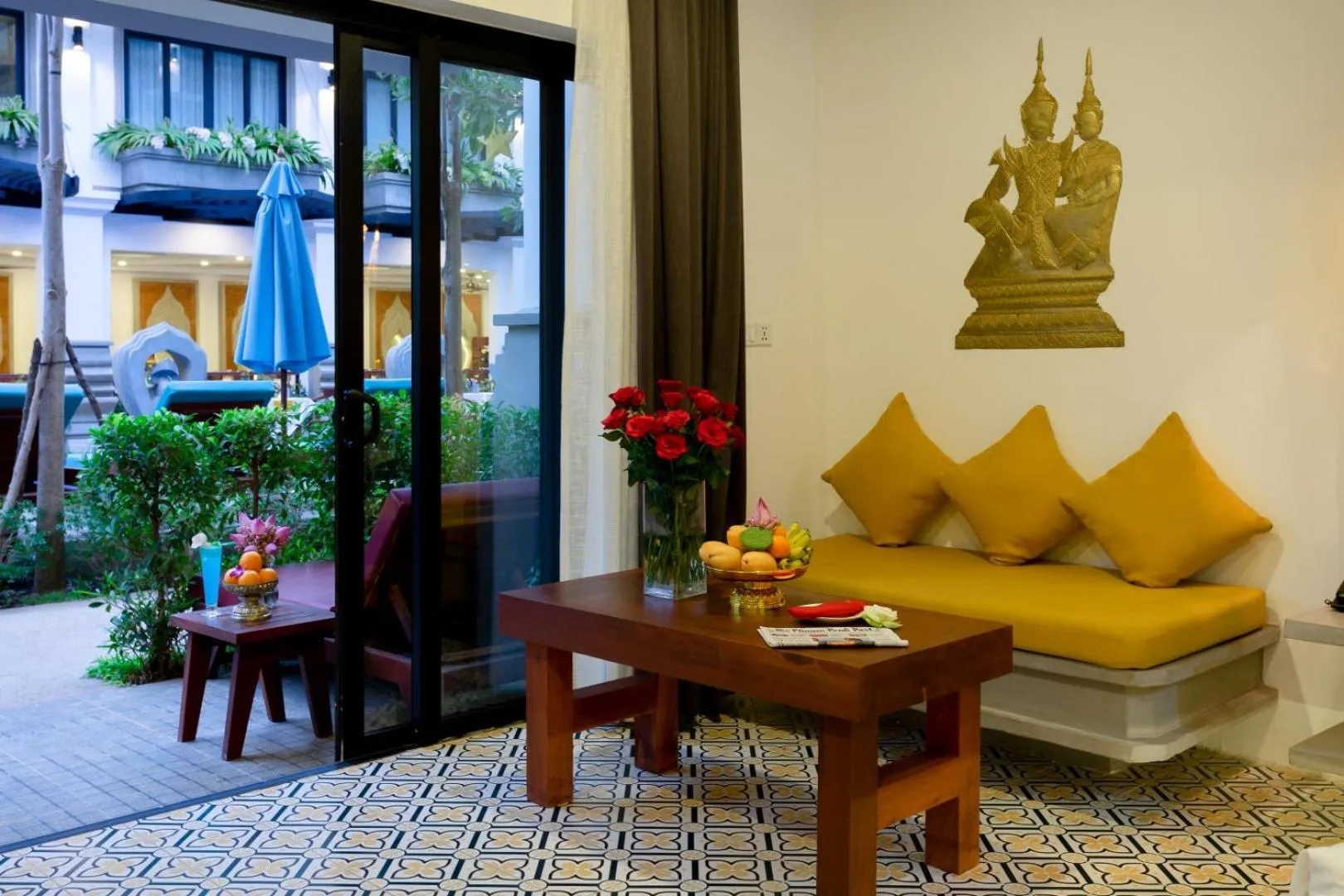 Balcony/Terrace in Khmer Mansion Residence