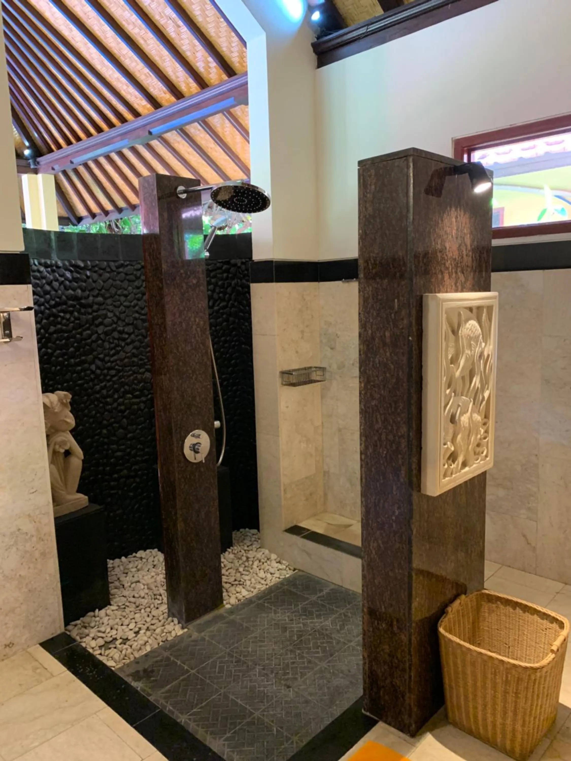 Shower in Teluk Karang Dive & Spa Resort