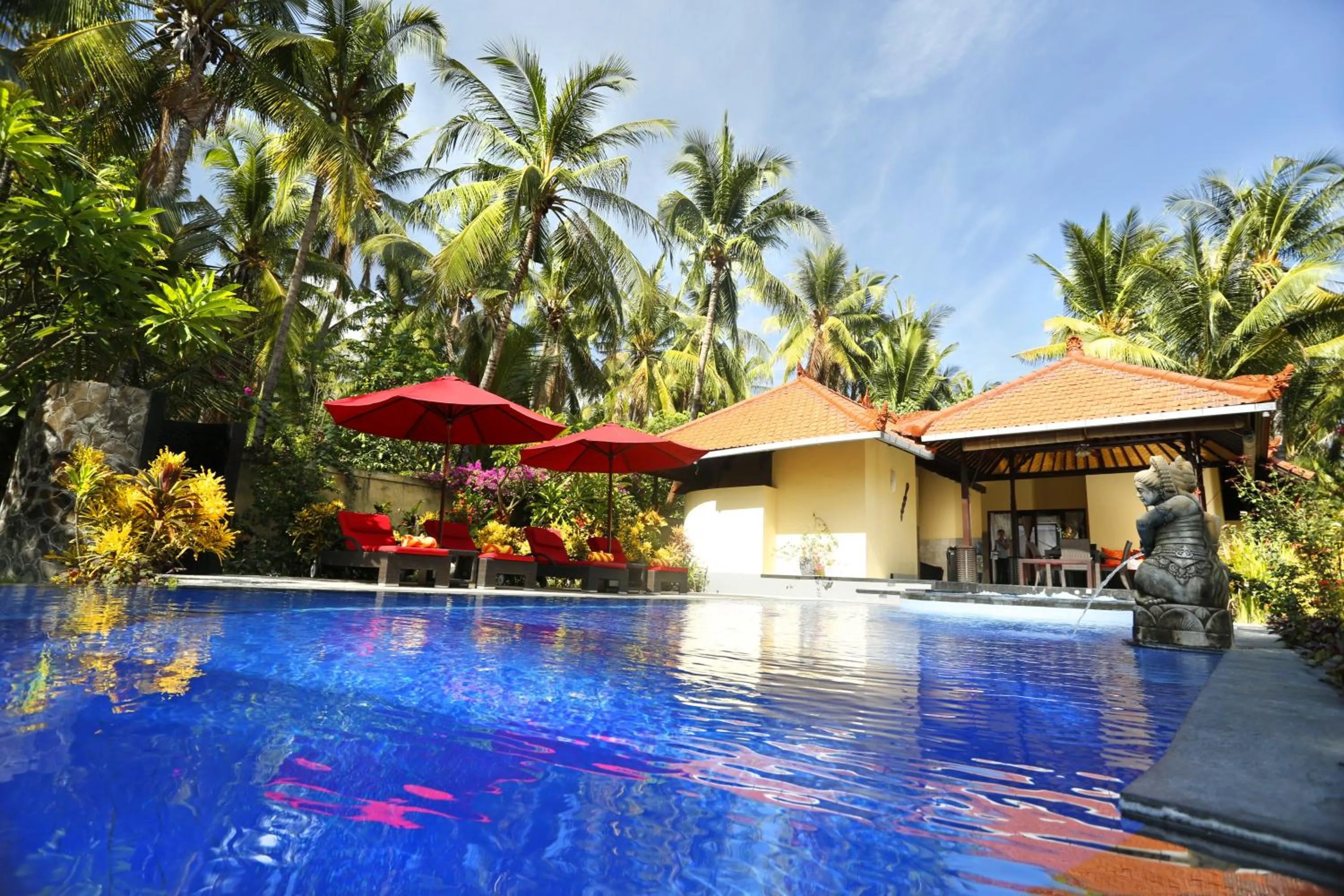 Swimming pool in Teluk Karang Dive & Spa Resort