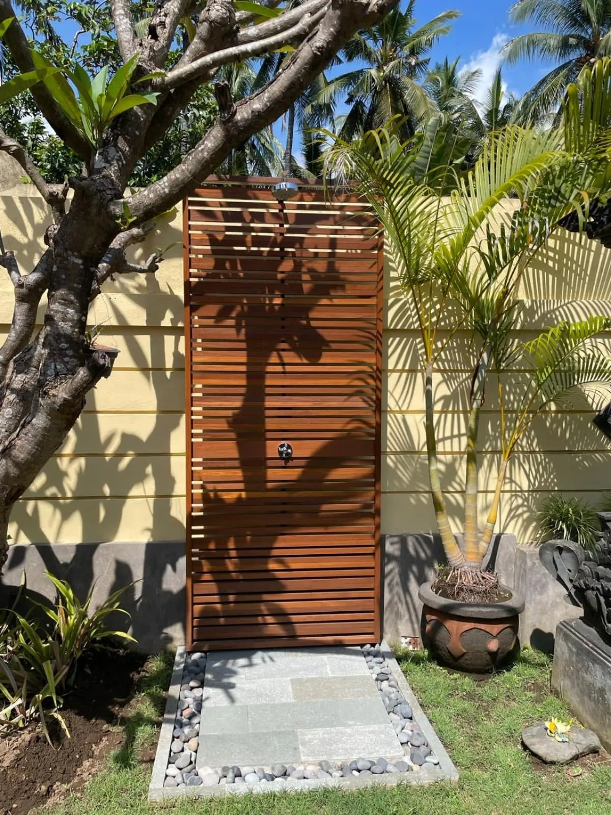 Shower in Teluk Karang Dive & Spa Resort