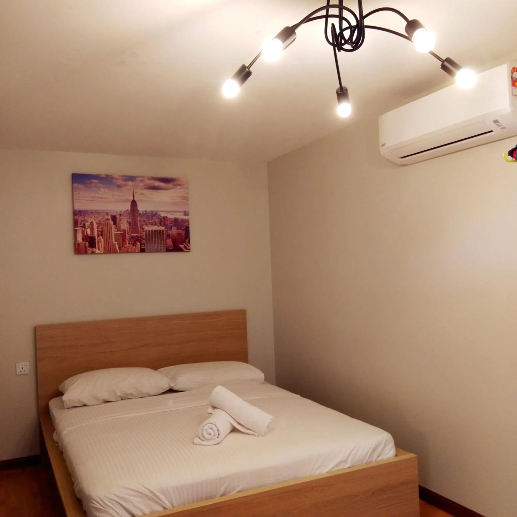 Photo of the whole room, Bed in Petak Padin Cottage by The Pool, Kepala Batas Penang