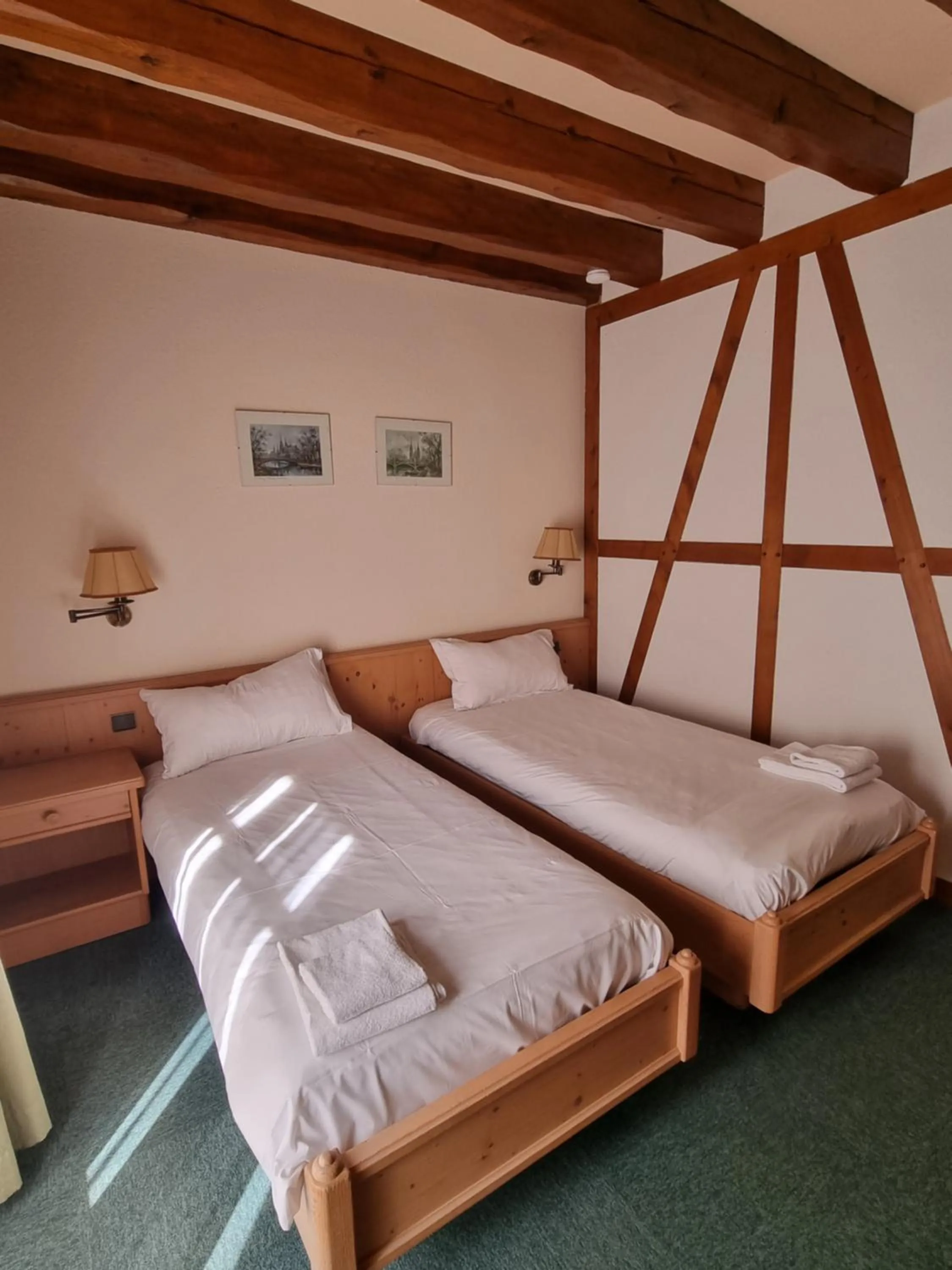 Bed in Hotel et Spa du Scharrach