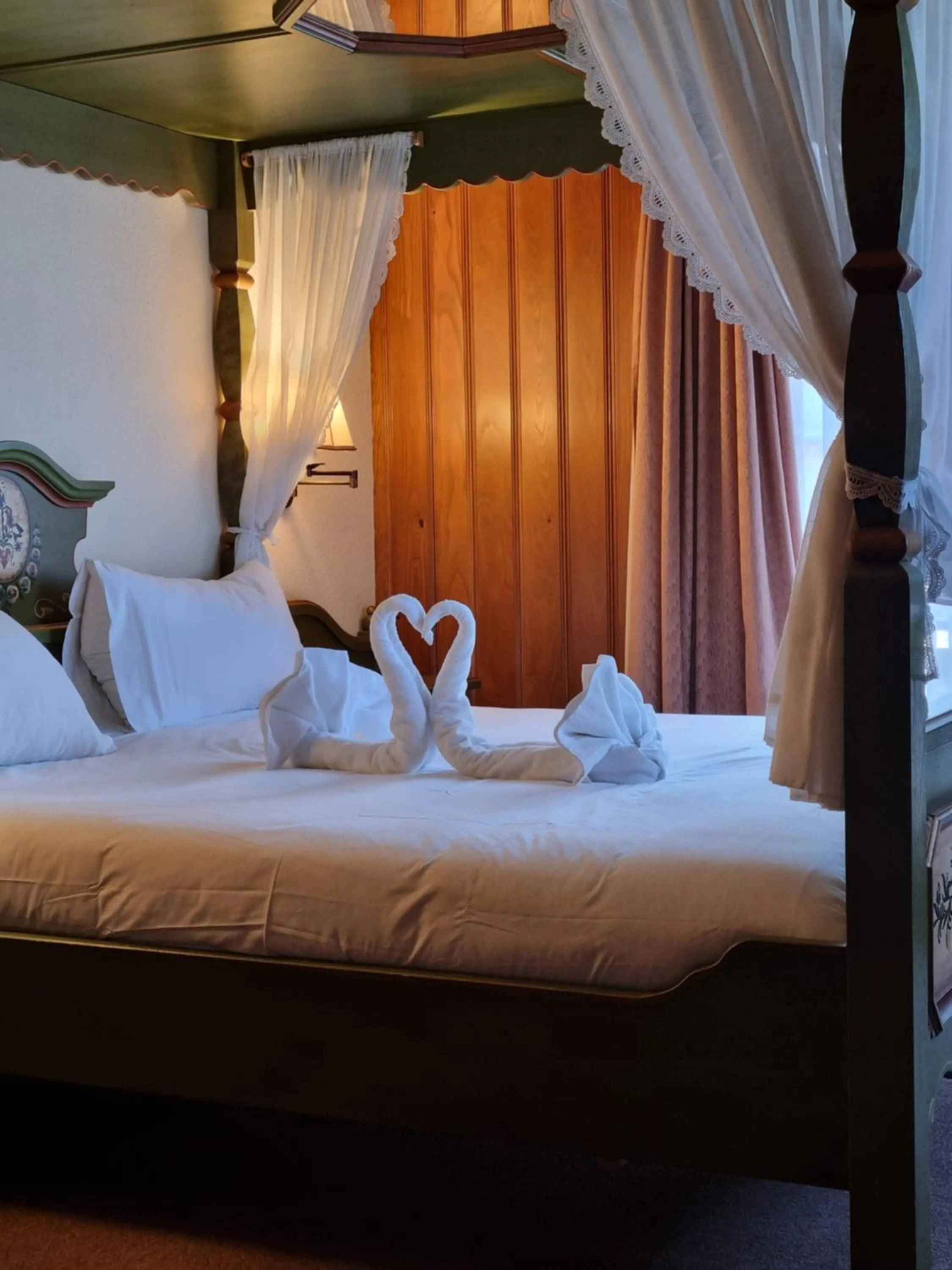 Bed in Hotel et Spa du Scharrach