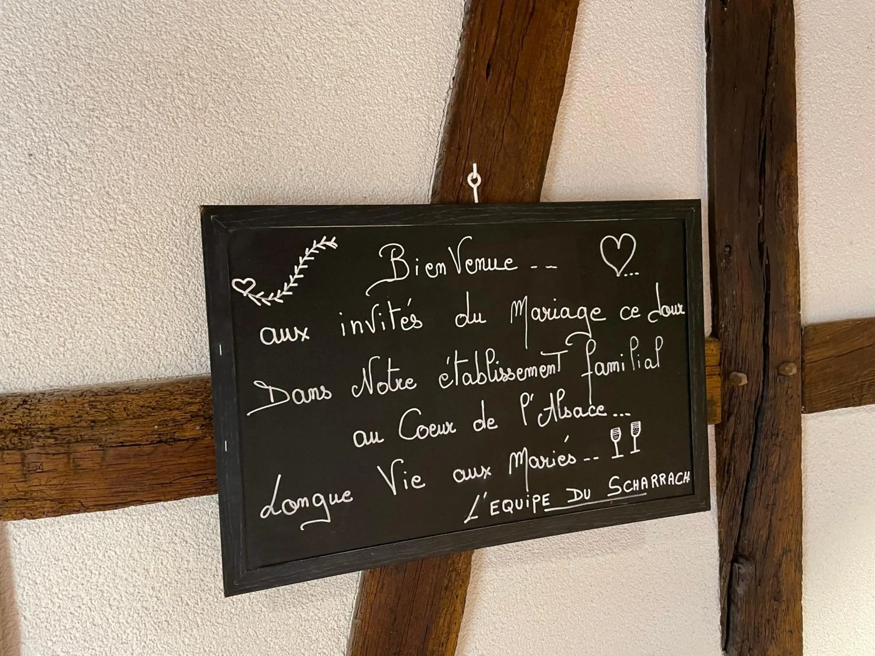 Text overlay in Hotel et Spa du Scharrach