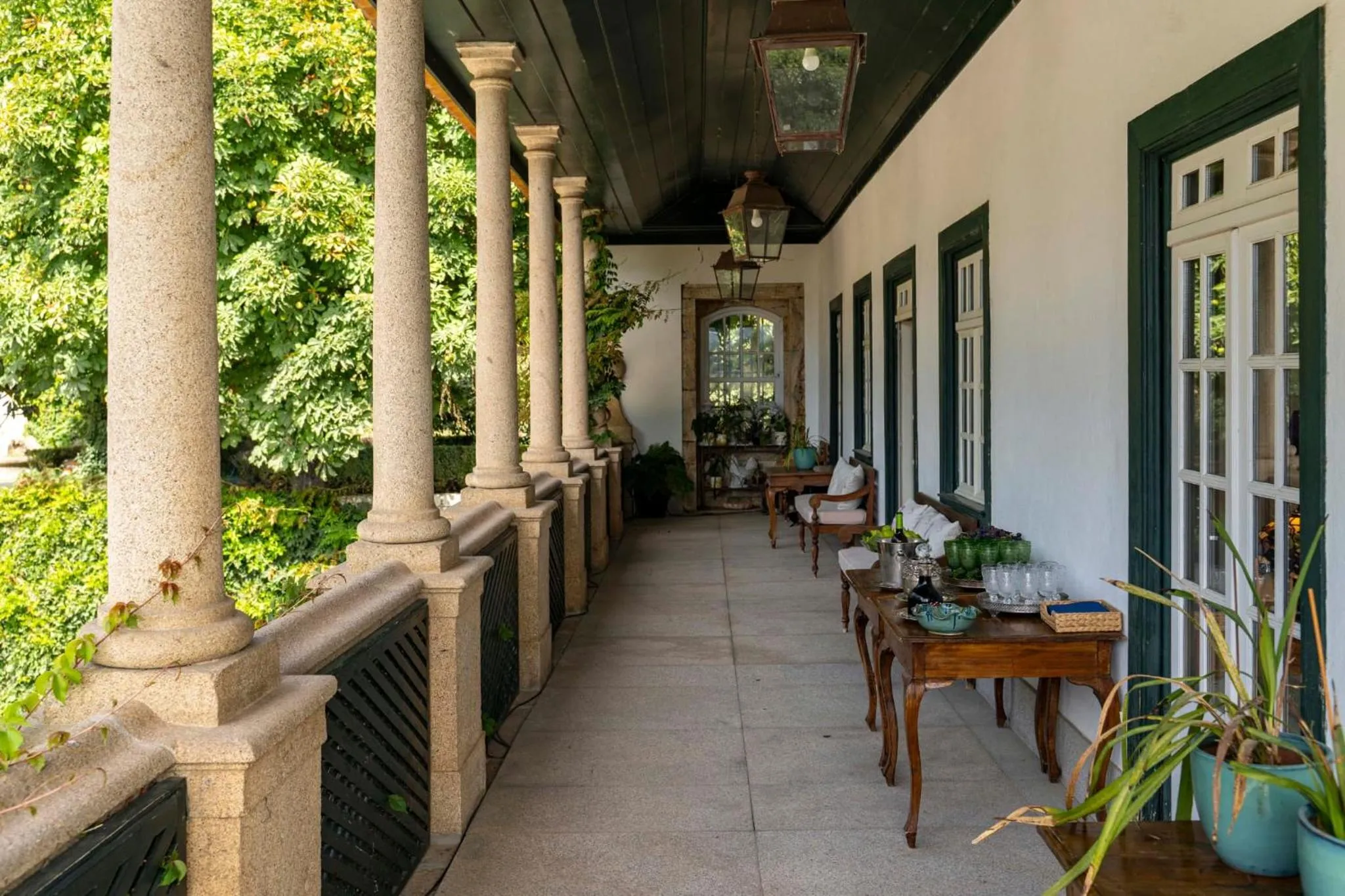 Balcony/Terrace in Hotel Rural Casa dos Viscondes da Varzea