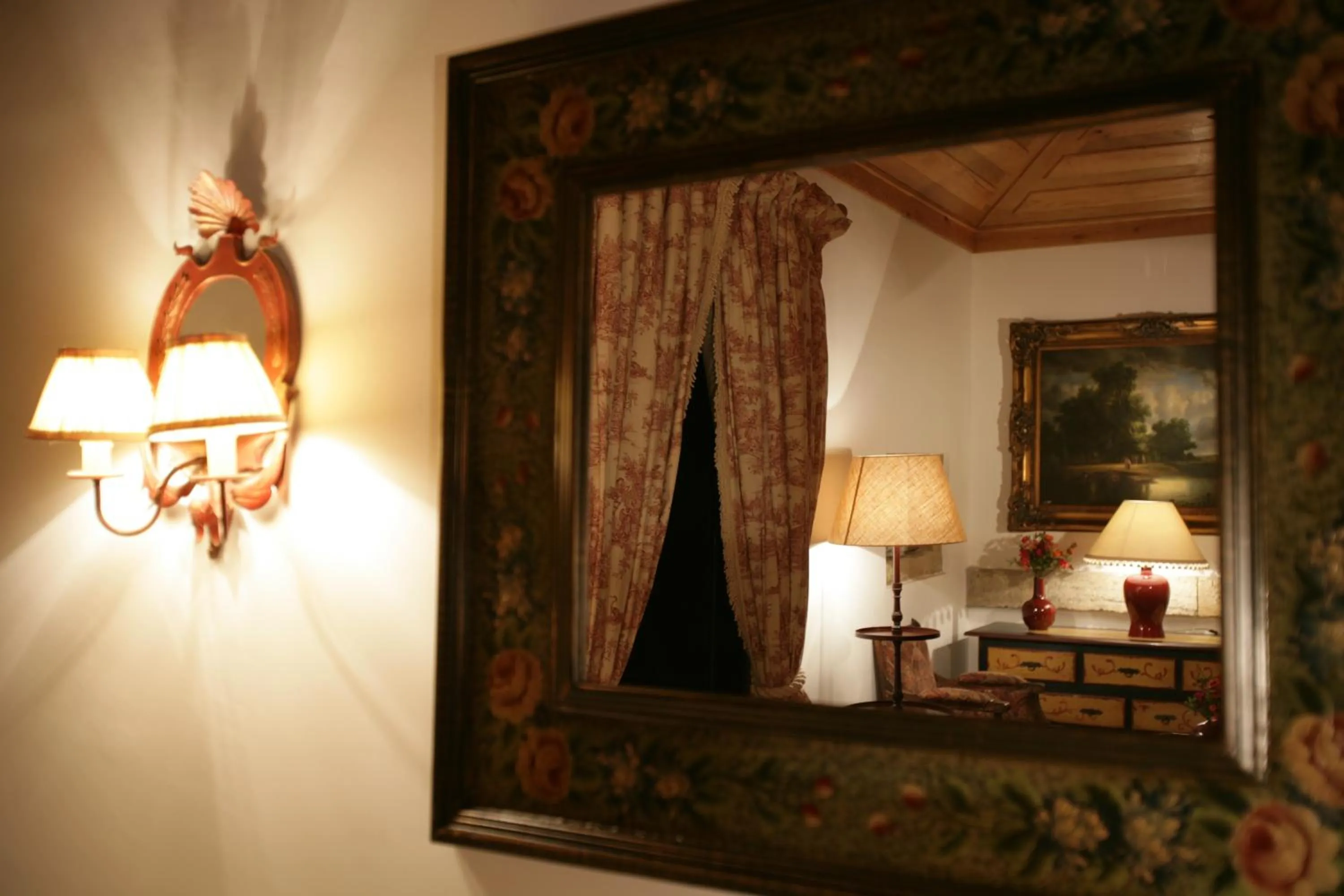 Decorative detail in Hotel Rural Casa dos Viscondes da Varzea