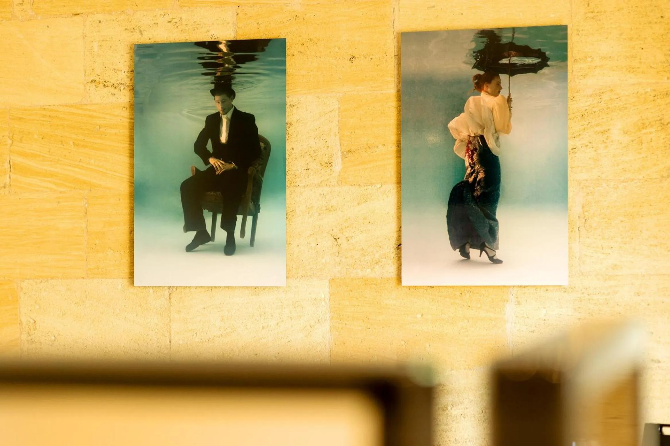 Decorative detail in Chateau La Mothe du Barry