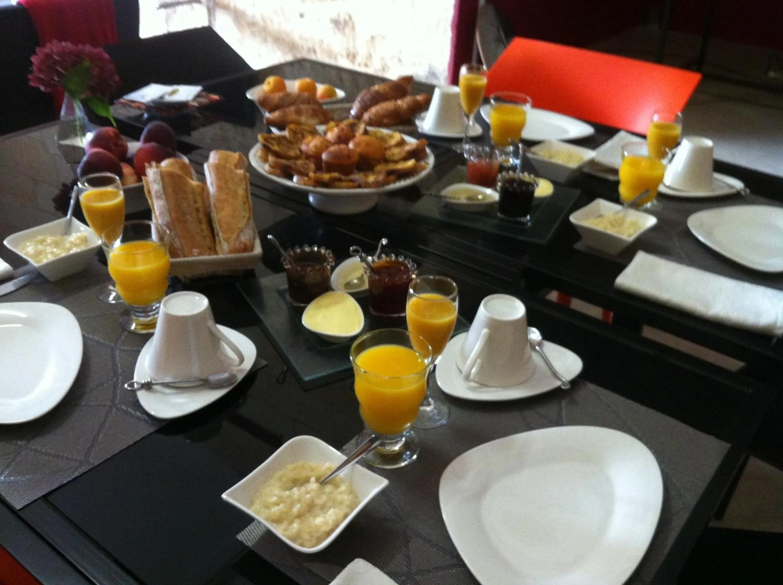 Food and drinks in Chateau La Mothe du Barry