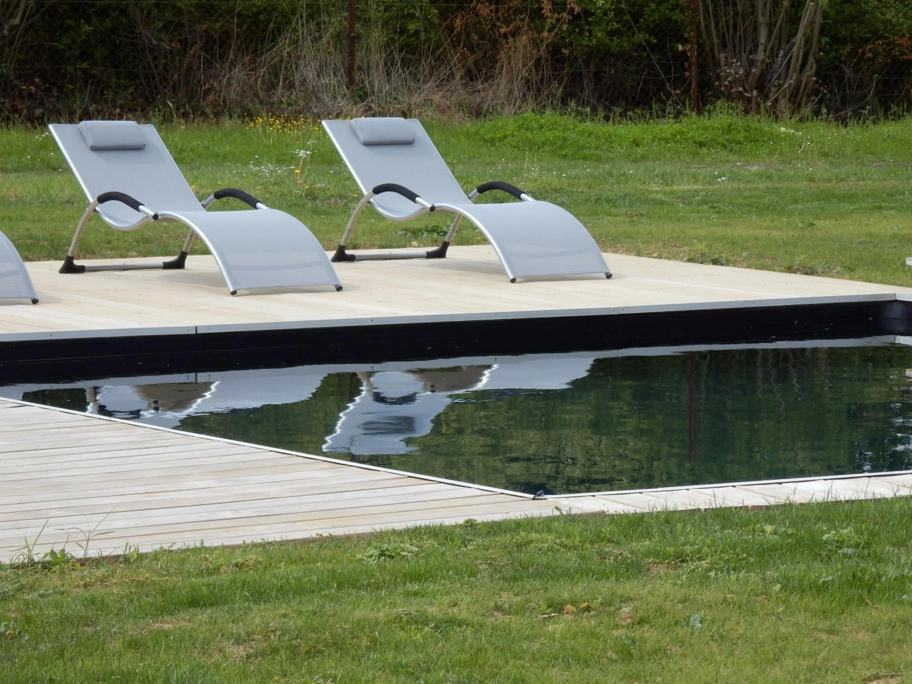 Swimming pool in Chateau La Mothe du Barry