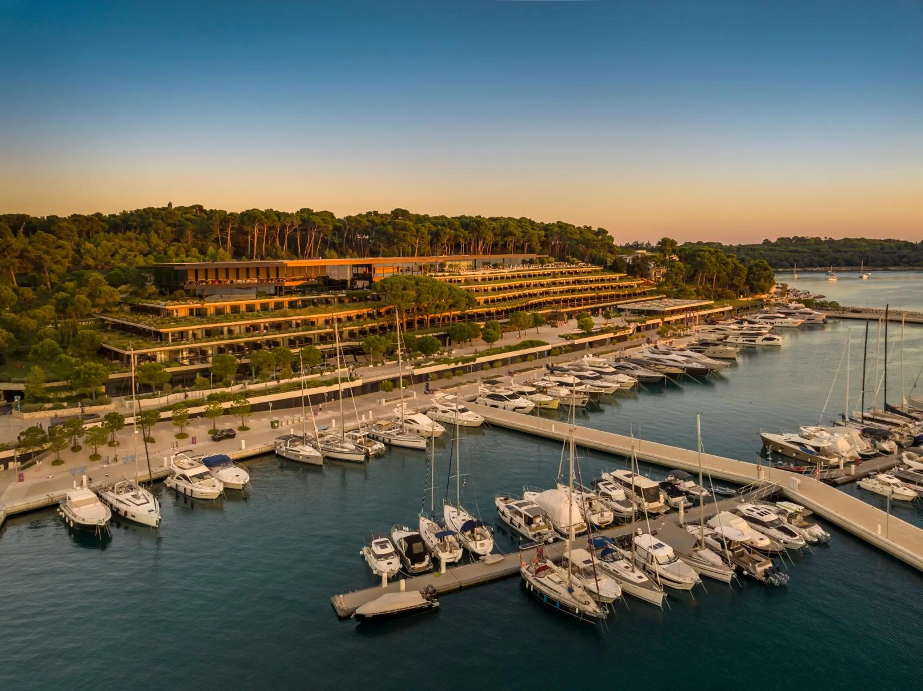 Bird's eye view in Grand Park Hotel Rovinj by Maistra Collection