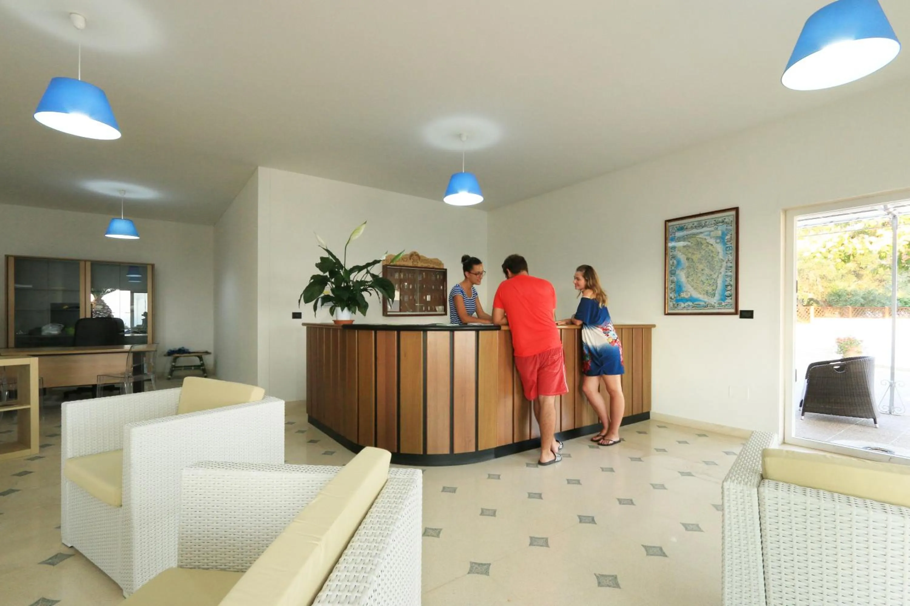 Lobby or reception in Hotel Residence Miramare