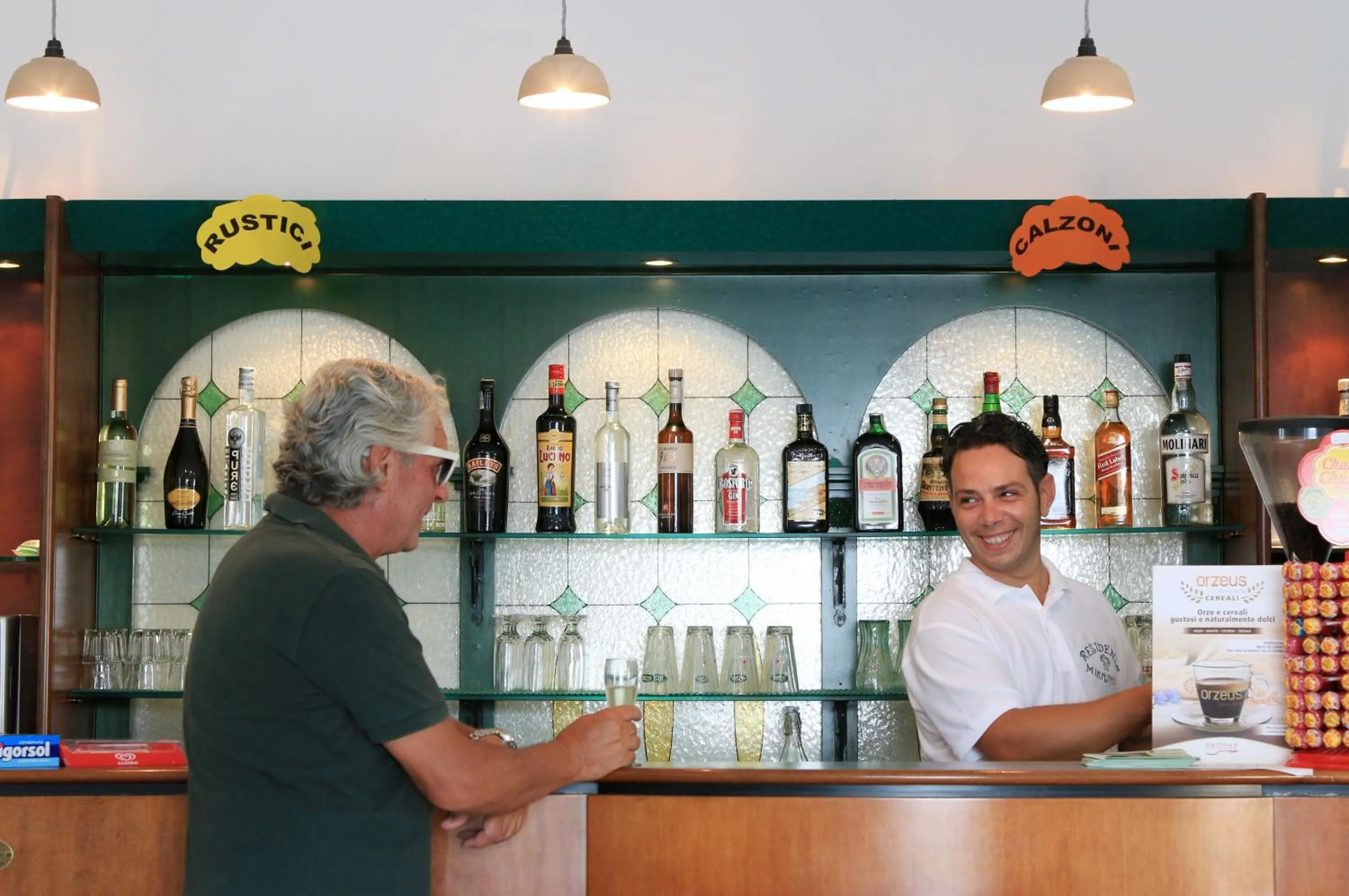 Lounge or bar in Hotel Residence Miramare